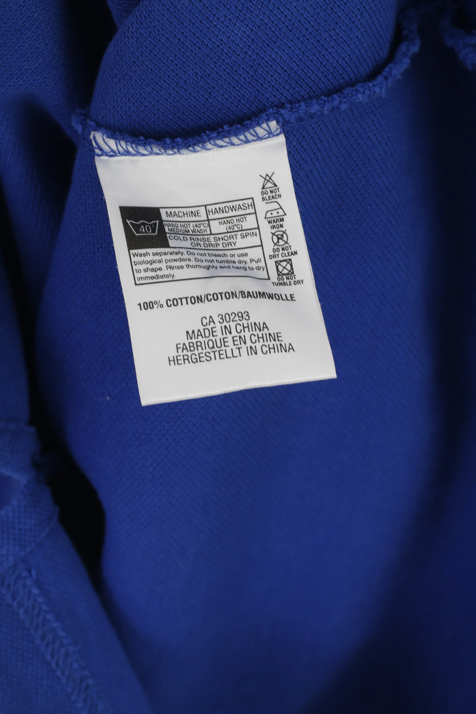 Lyle & Scott Heritage Men S Polo Shirt Blue Cotton Detailed Buttons Plain Top - Image 4