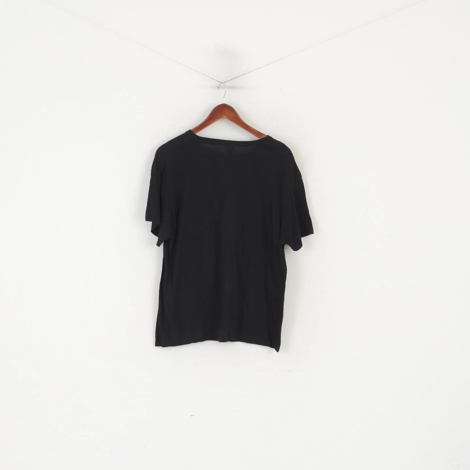 Keya Men XL Shirt Black Cotton Graphic Game Over Super Fit Crew Neck Top - Image 5