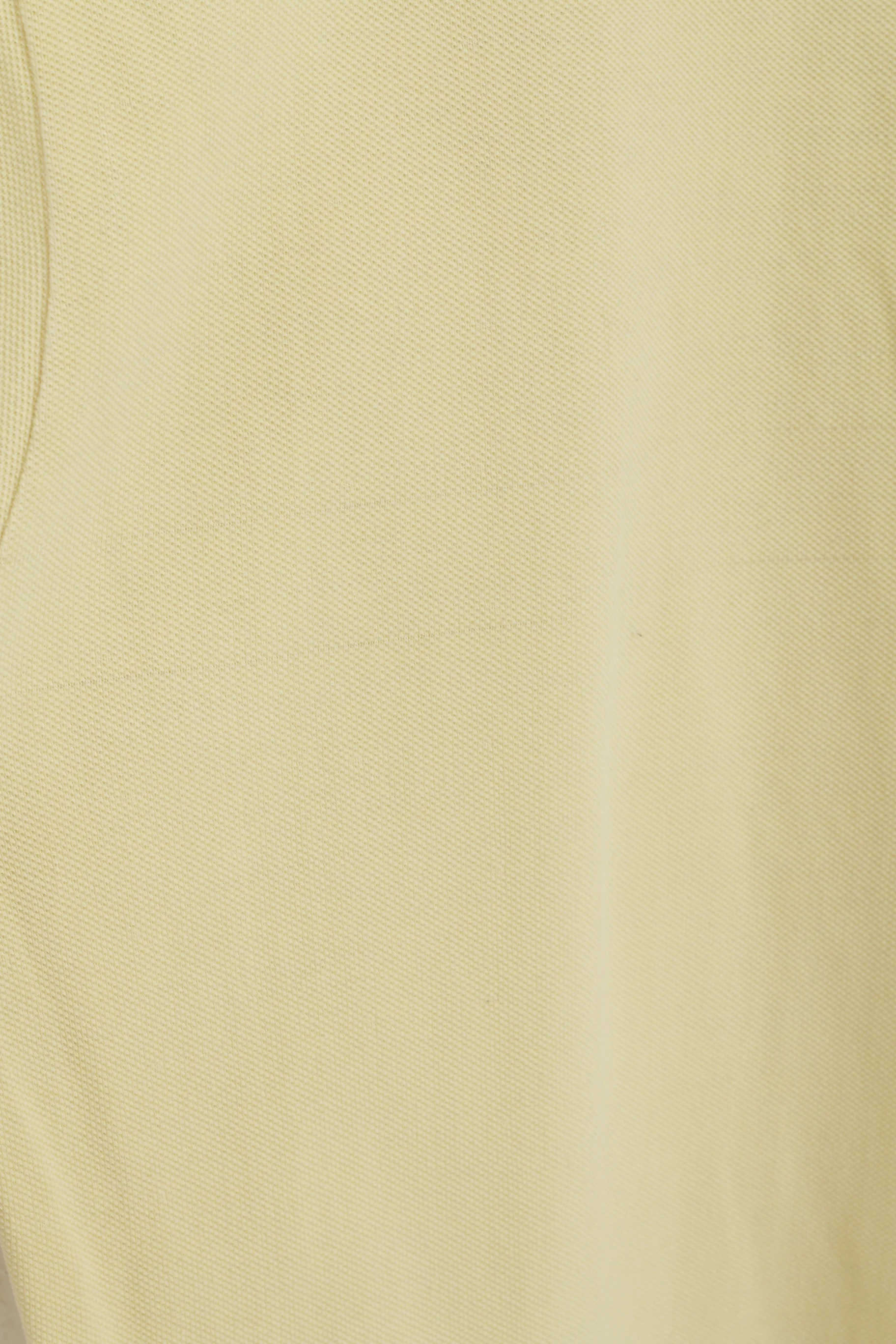 Fred Perry Men 5 S Polo Shirt Yellow Cotton Vintage Sportswear Short Sleeve Top - Image 5
