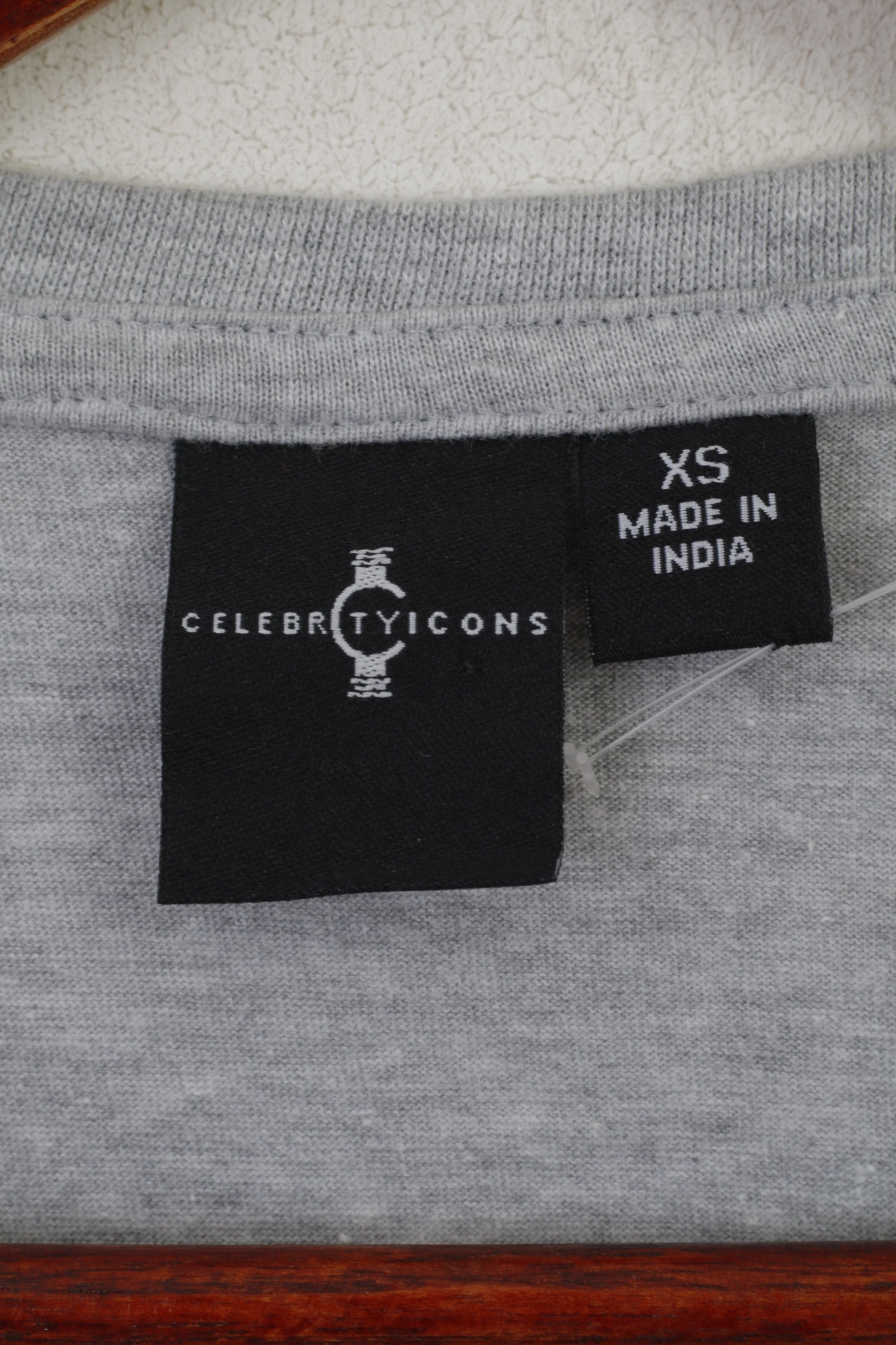 Cedarwood State Men XS Shirt Gray Cotton Muhammad Ali Celebry Icons Top - Image 3