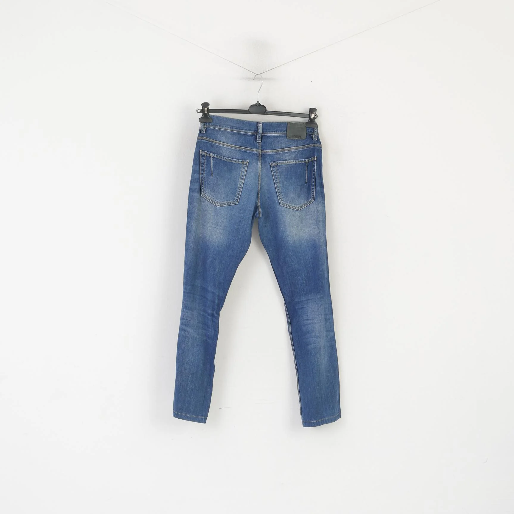 JOOP! Men 31 Jeans Trousers Blue Cotton Denim Straight Vintage Pants - Image 6