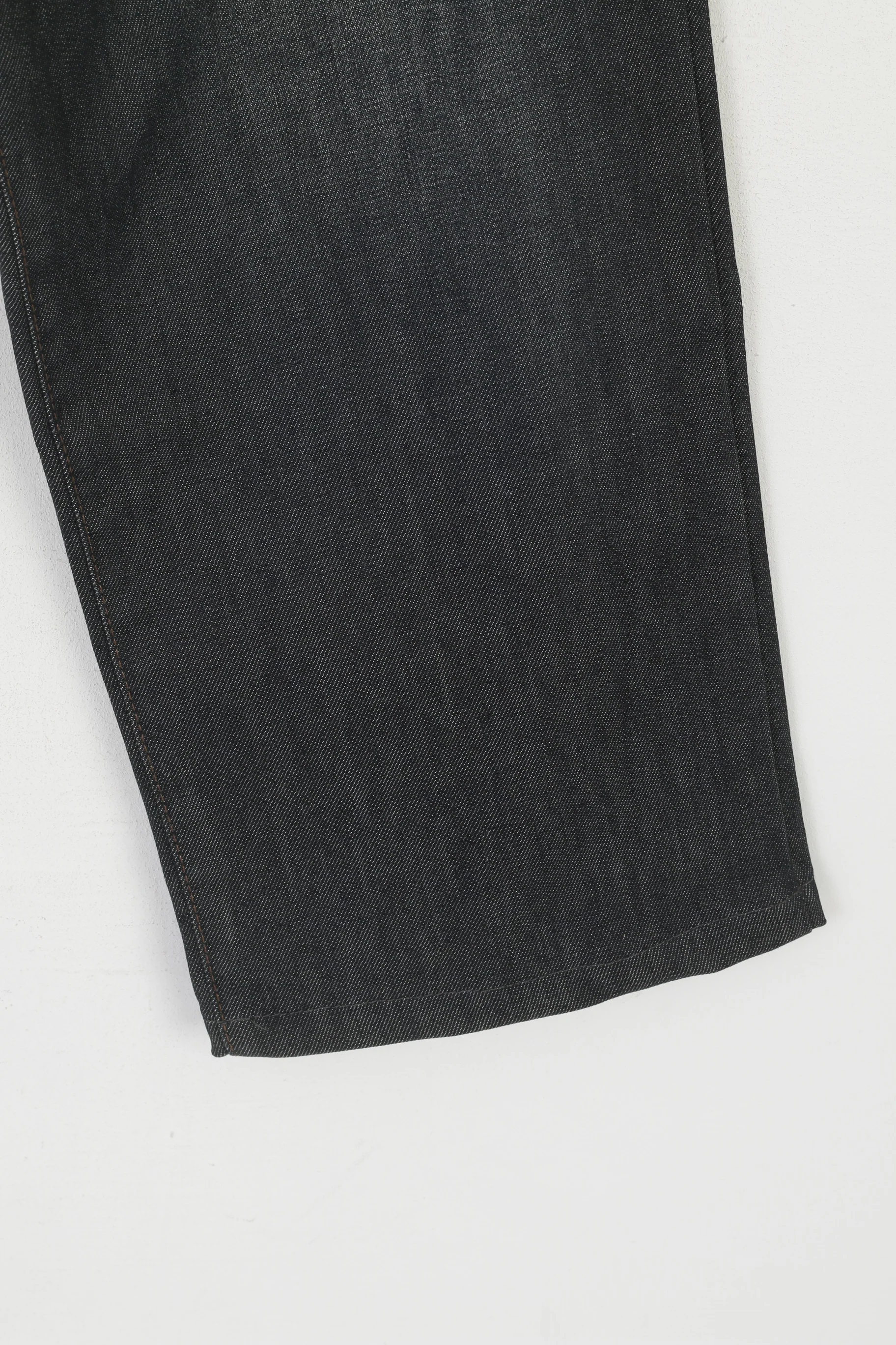 BRAX Men 40 56 Trousers Navy Cadiz Cotton Straight Leg Classic Denim Pants - Image 2