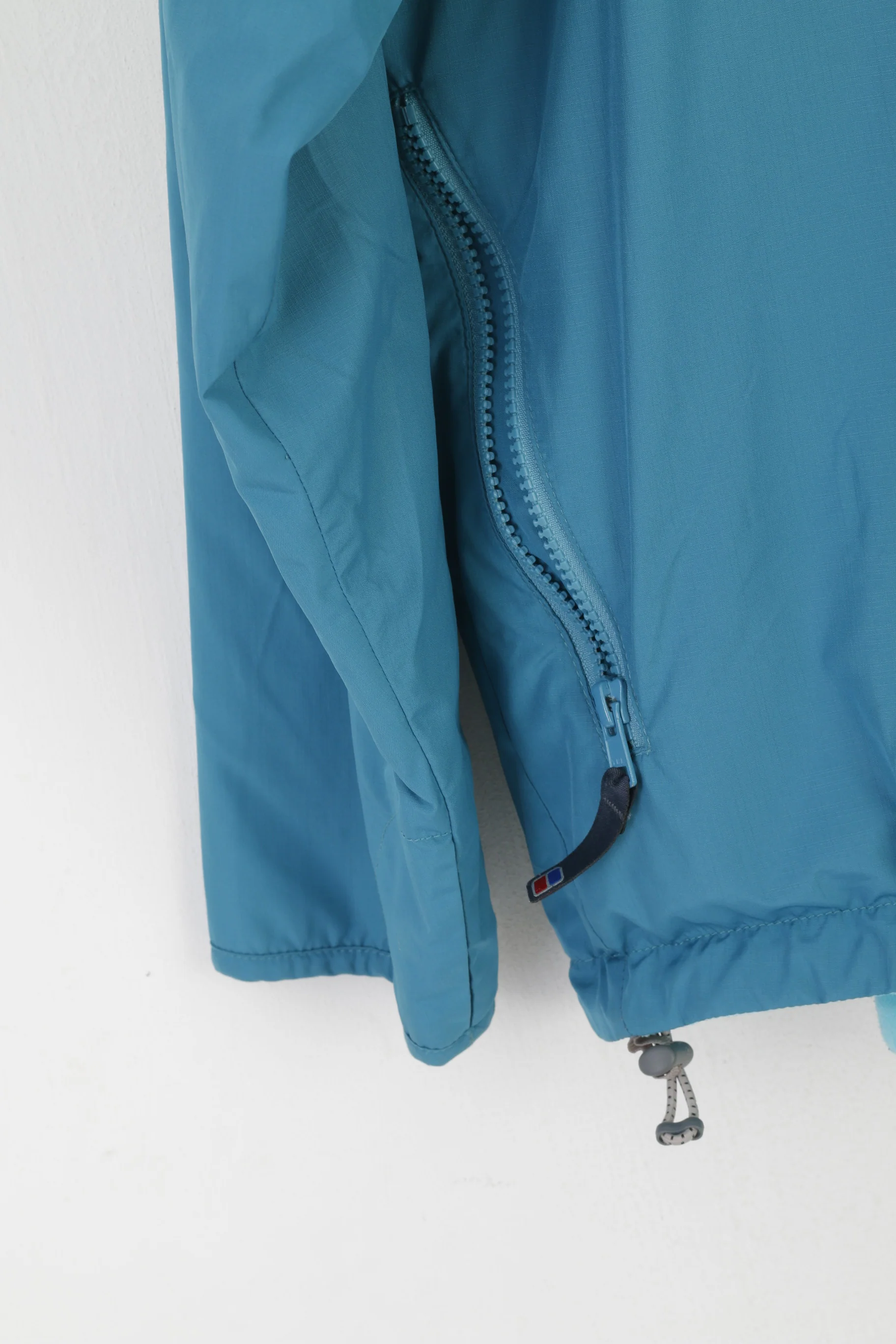 Berghaus Women 16 L Jacket Turquoise Double Sided Outdoor Full Zipper Top - Image 3