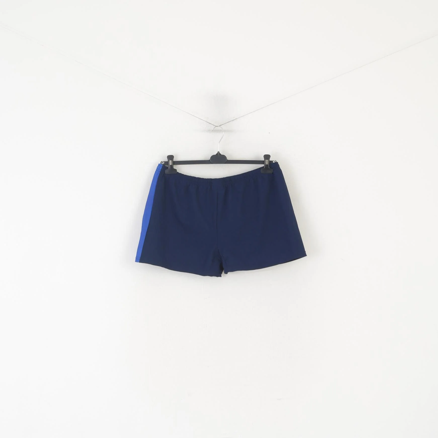 Nike Men XXL Shorts Navy Swoosh '72 Sportswear Vintage Activewear - Image 5