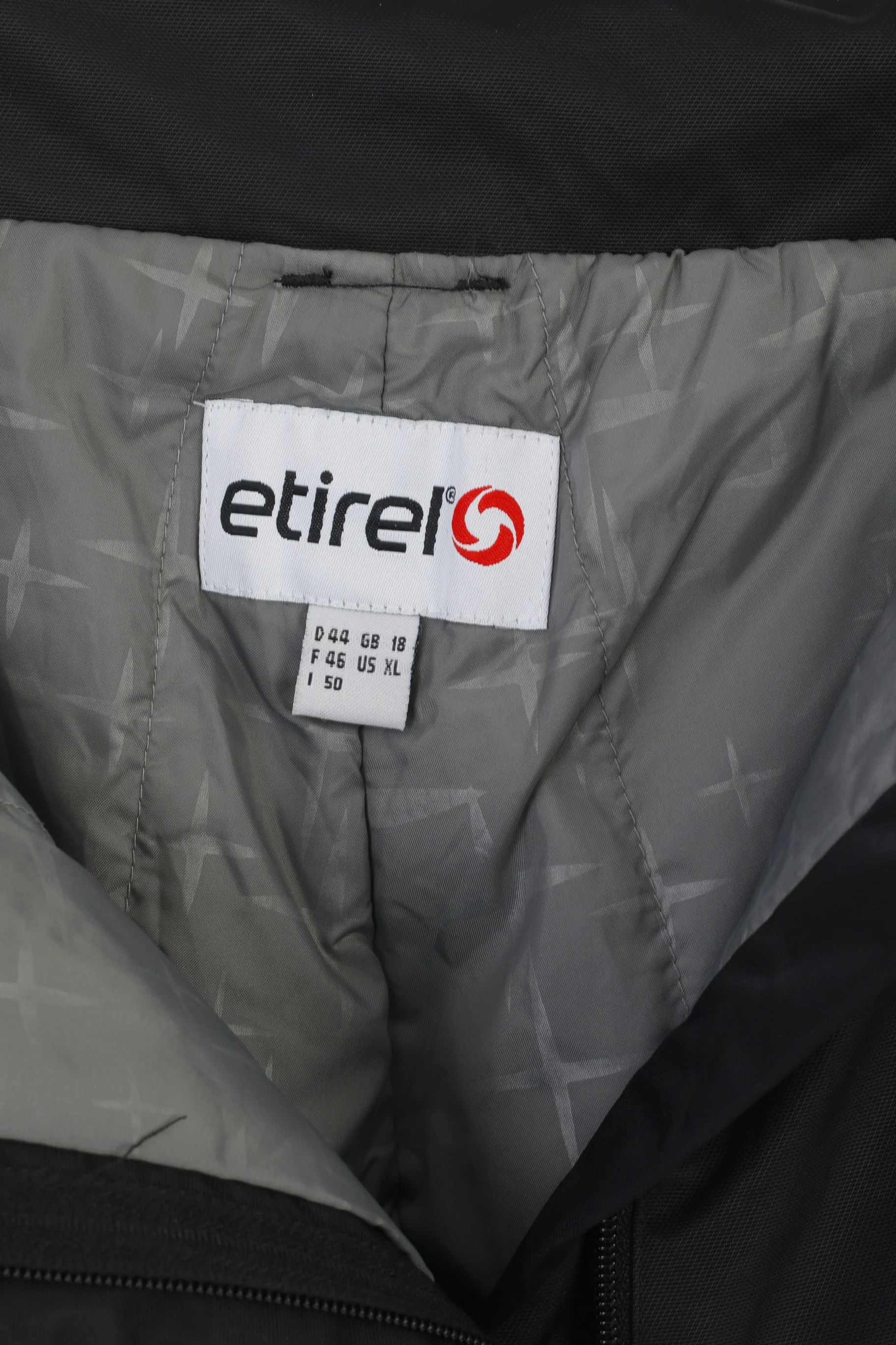 New Etirel Women 18 XL Ski Trousers Black  Dry Plus Nylon Salopette Snow Pants - Image 3