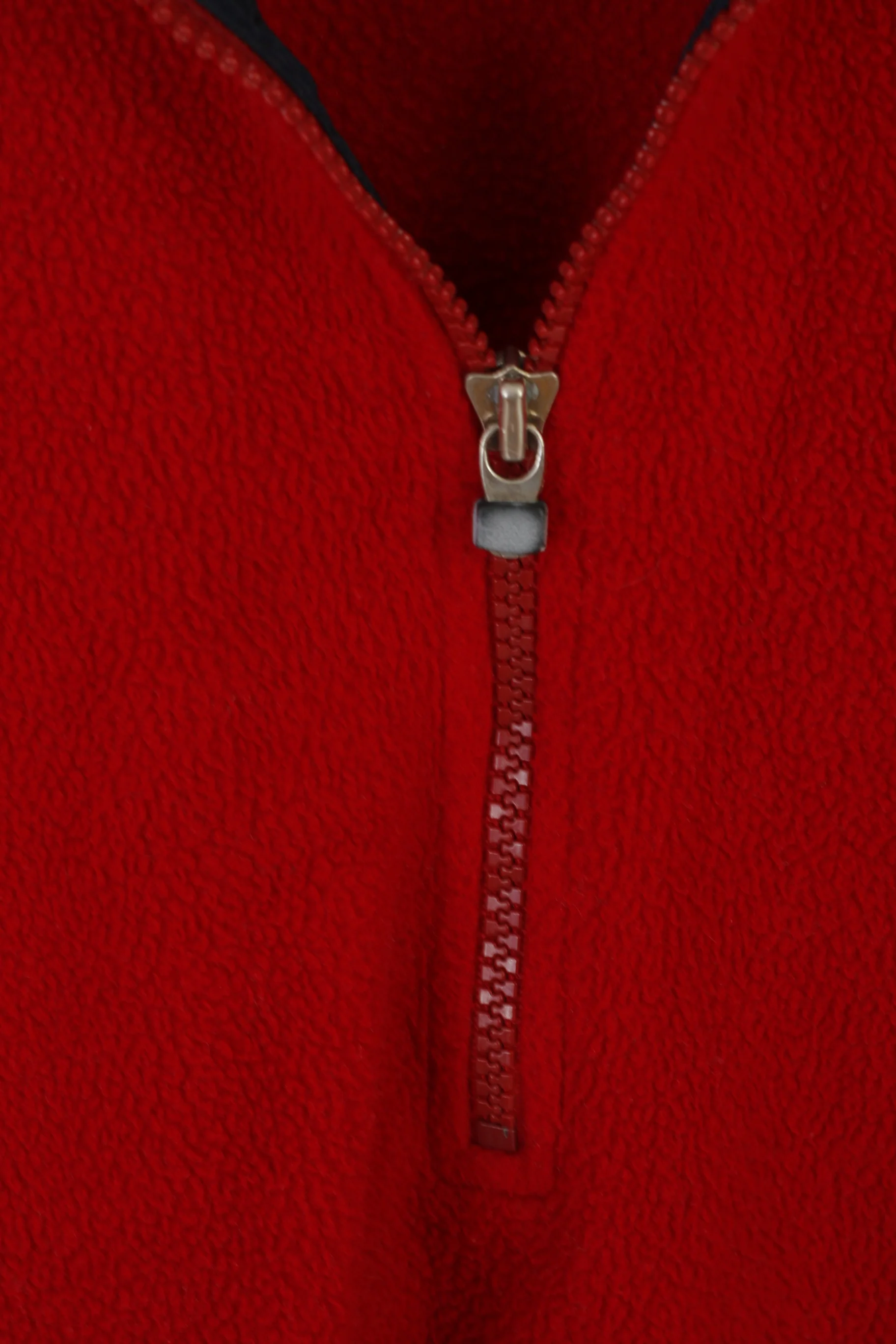 Sprayway Men XL Fleece Top Red Vintage Zip Neck Outdoor Sweateshirt - Image 4