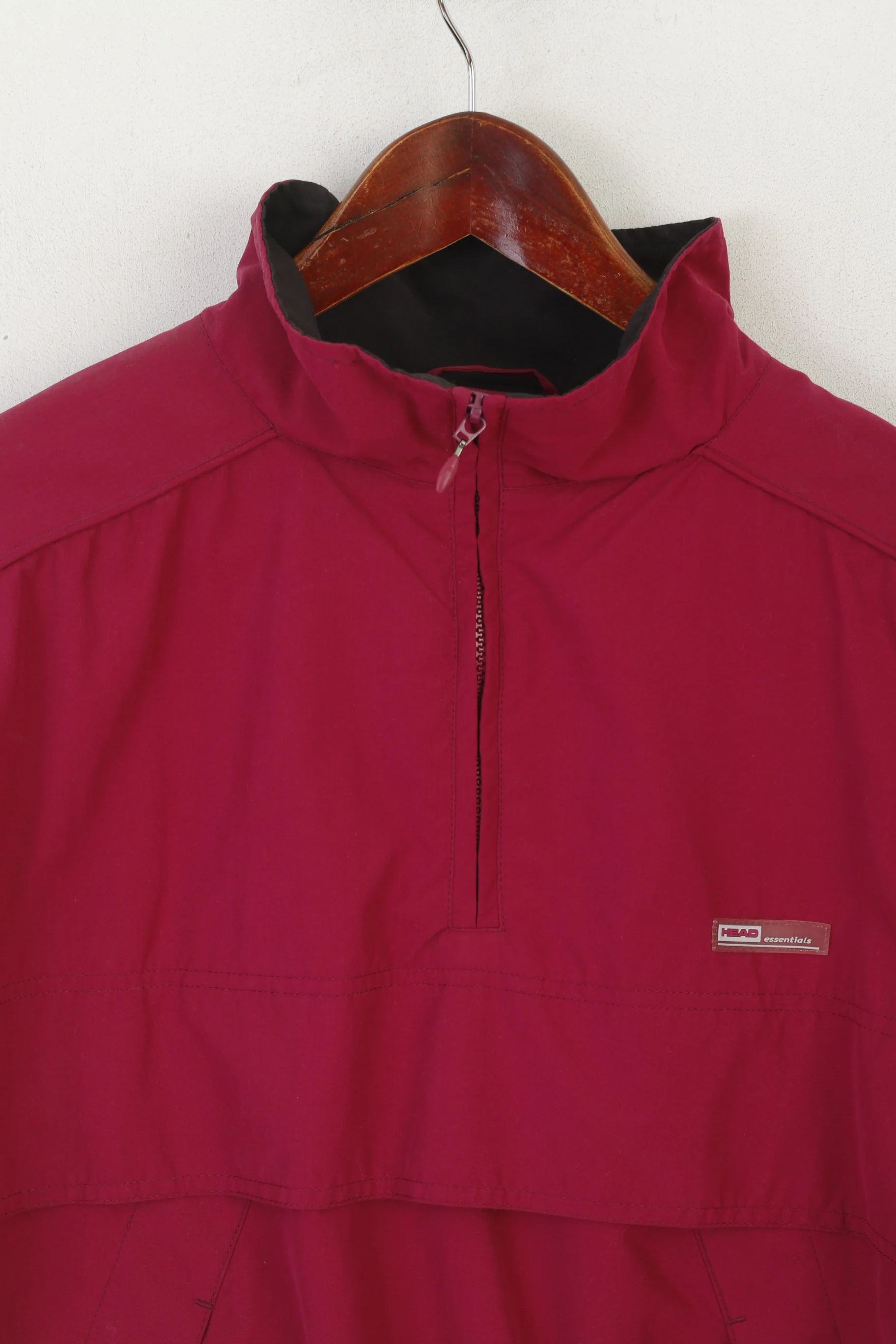 Head Women 14 M Pullover Jacket Purple Vintage Kangaroo Pocket Sport Top - Image 2