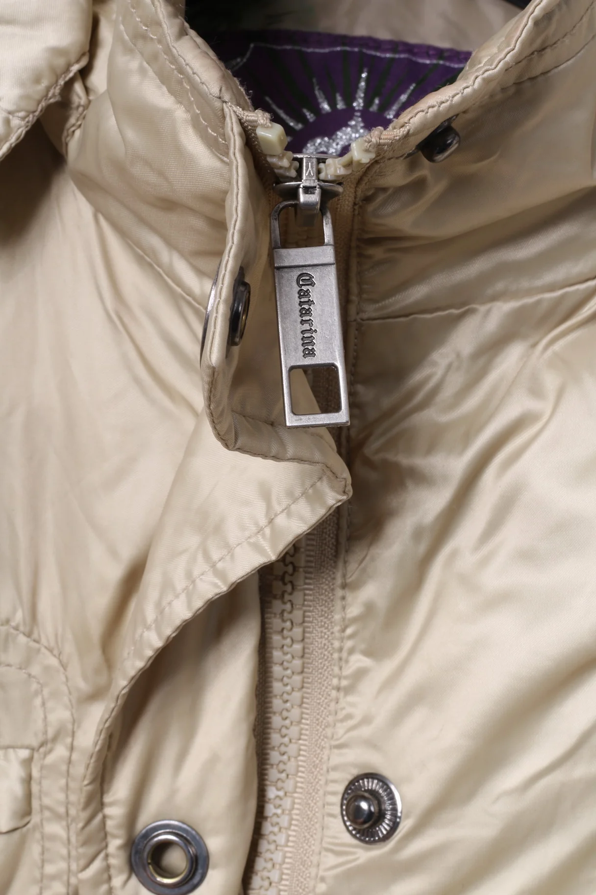 Catarina Womens S (XS) Jacket Gold Shiny Belted Hooded Lightweight Fit Top - Image 5