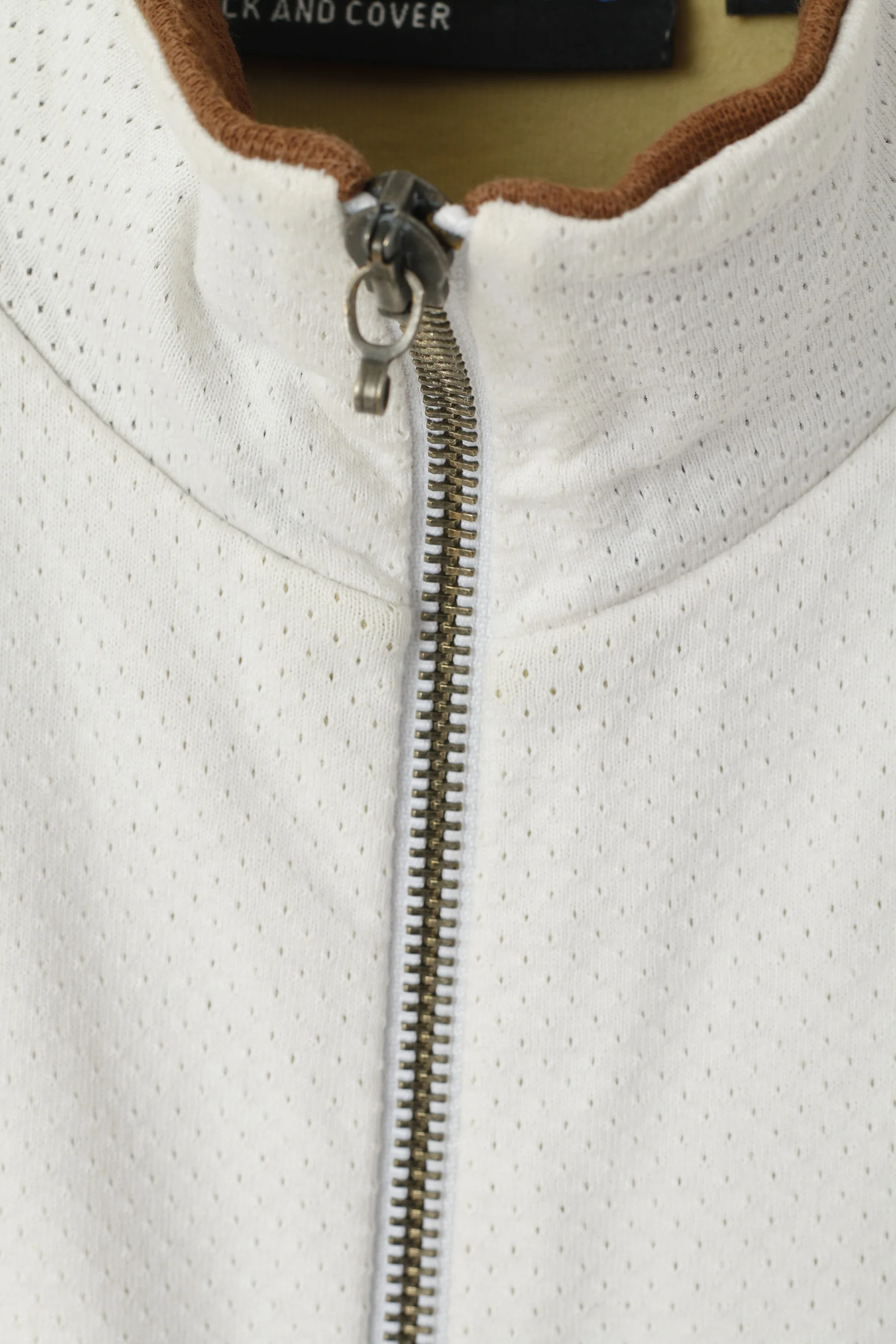 Duck And Cover Men L (S) Sweatshirt Beige Vintage Cotton Rollin Tours Top - Image 4