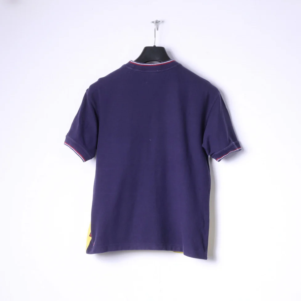 Ellesse Junior Boys XL 158-164 T-Shirt Navy Cotton Logo Retro Classic Tee - Image 7