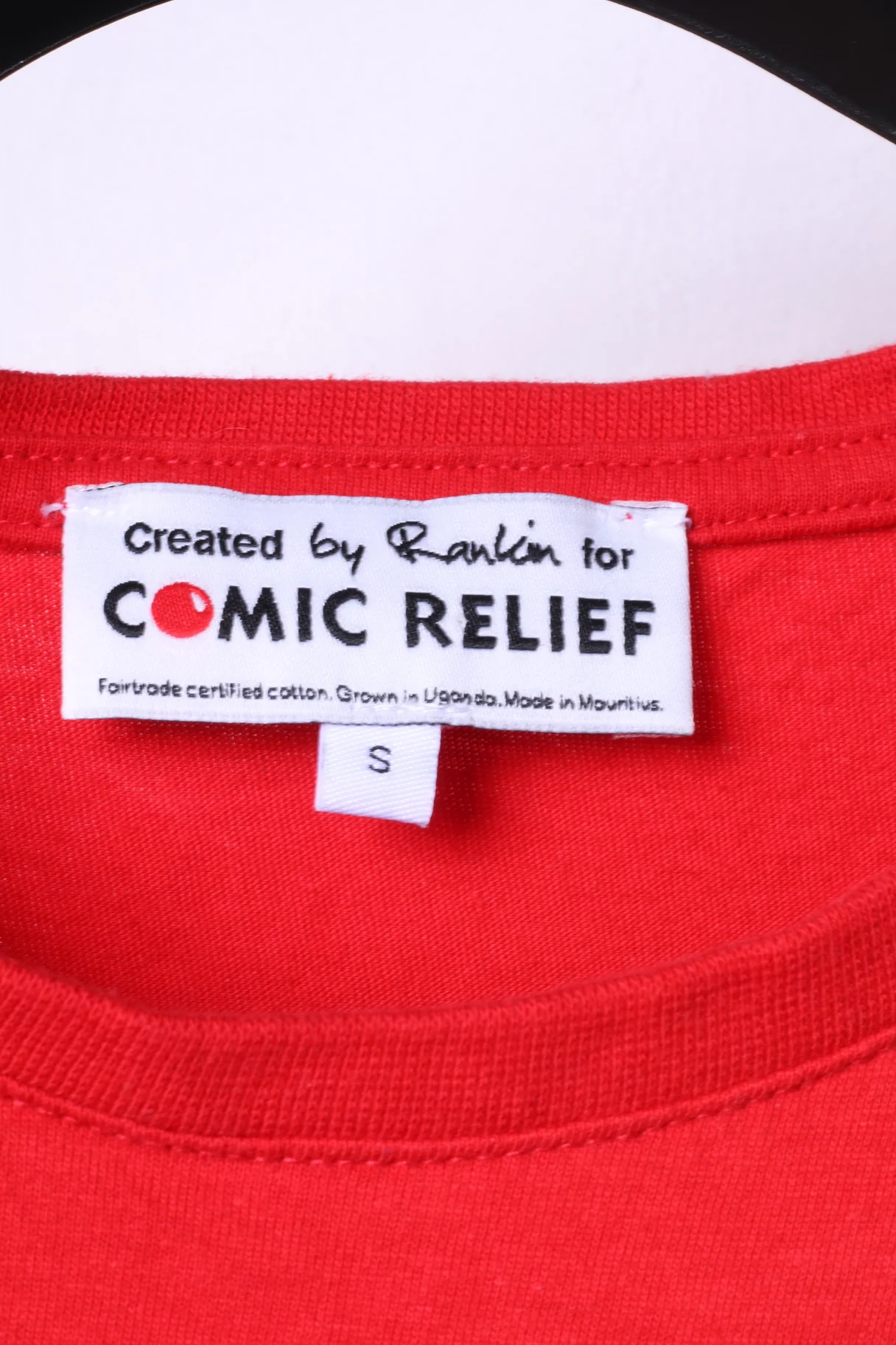 Comic Relief Albert by Rankin Mens S T- Shirt Red Cotton Graphic Dog - Image 4