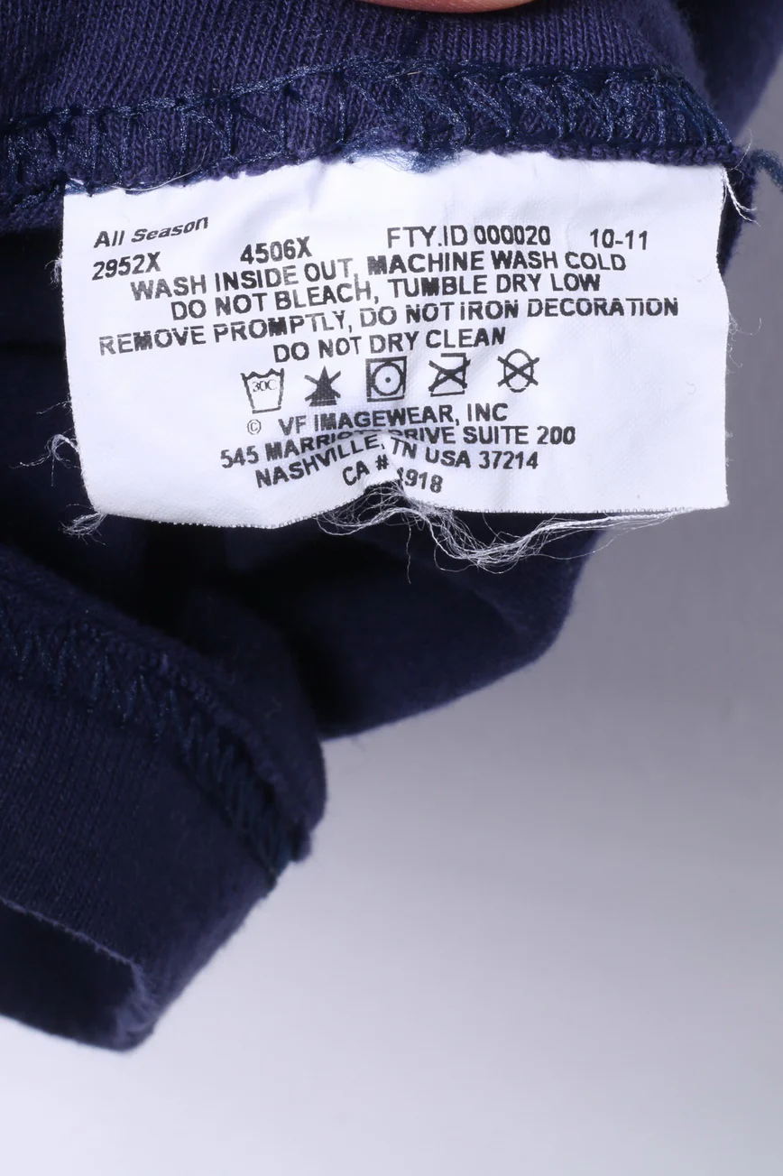 Majestic Boys S 14 Age Shirt Navy Cotton New York Yankees Graphic Back Top - Image 5