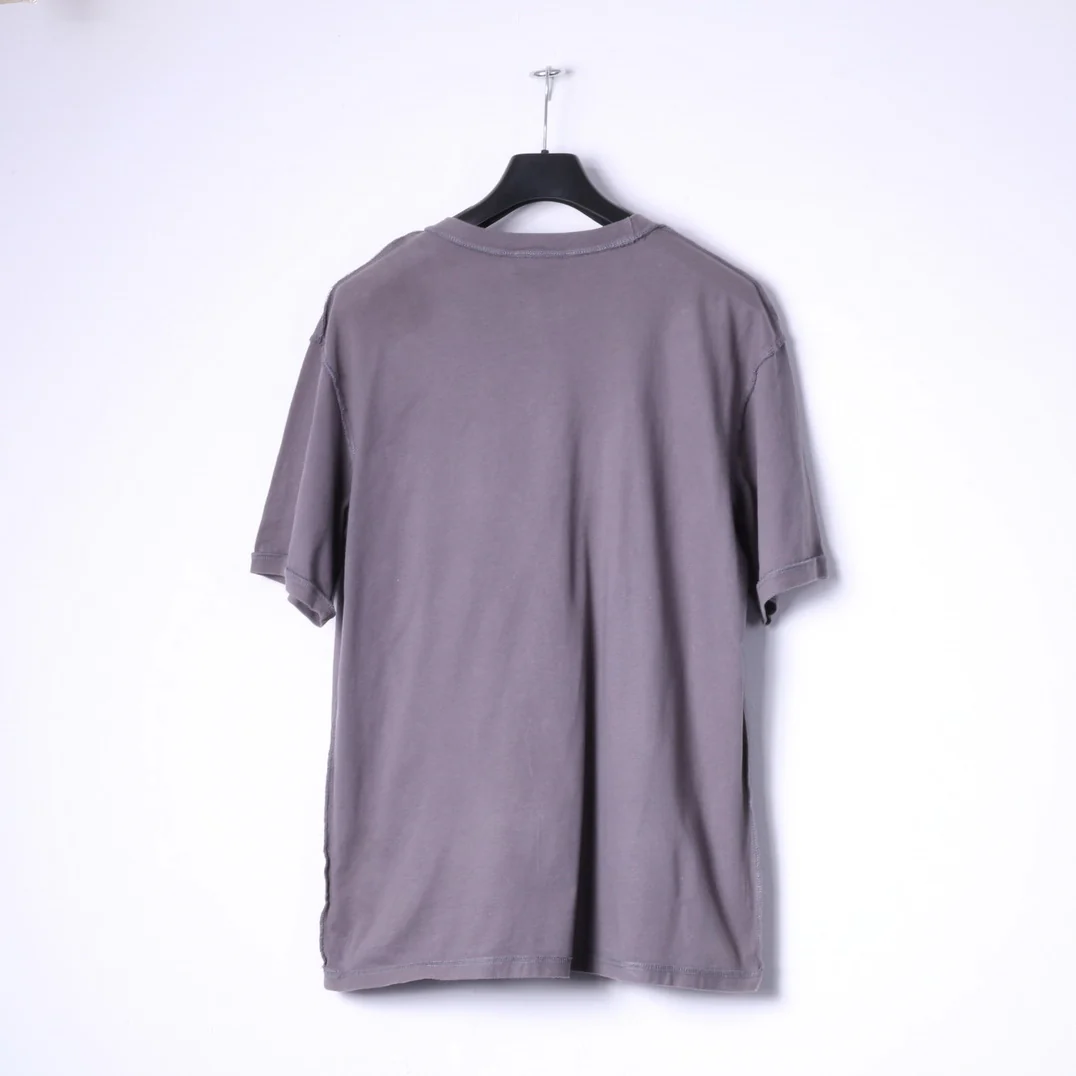 Sunderland AFC Mens L T-Shirt Grey Cotton Logo Football Club Top - Image 6