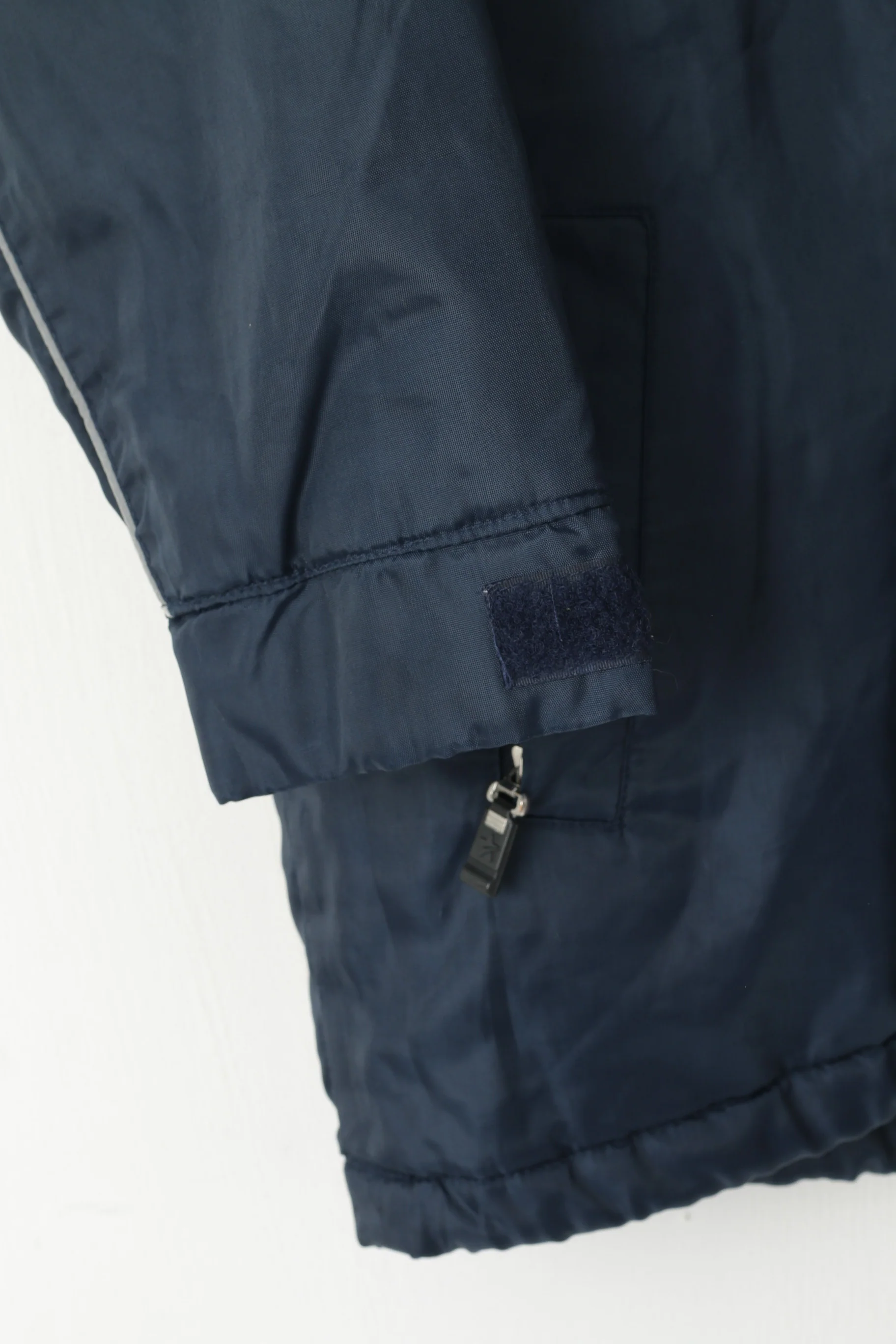 Prostar Youth 152 Jacket Navy Paded Deeping Rangers Football Club Hidden Hood Top - Image 3