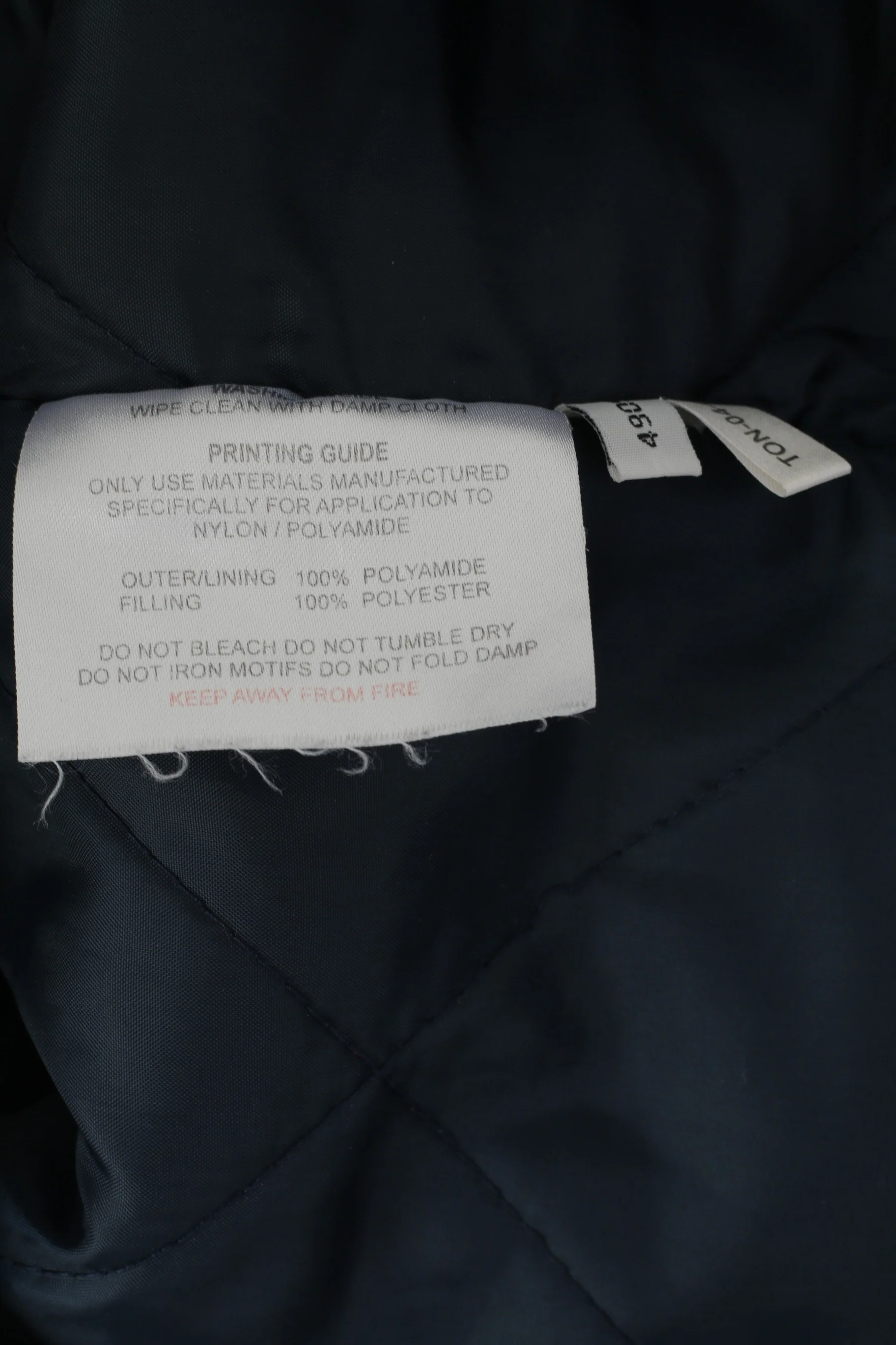 Prostar Youth 152 Jacket Navy Paded Deeping Rangers Football Club Hidden Hood Top - Image 5