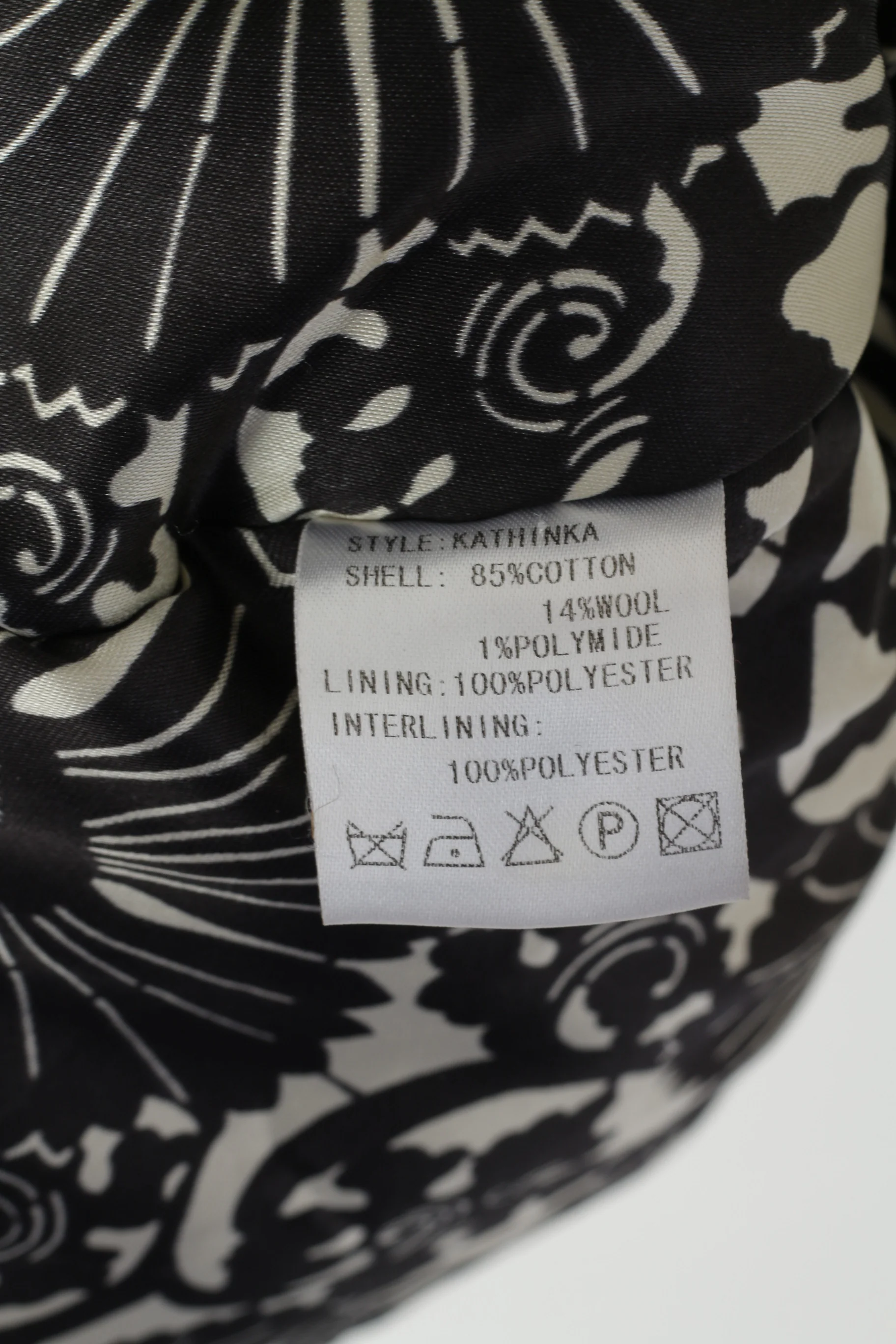 St. Martins Scandanavian Design Women M Coat Black Cotton Classic Full Zipper Top - Image 5