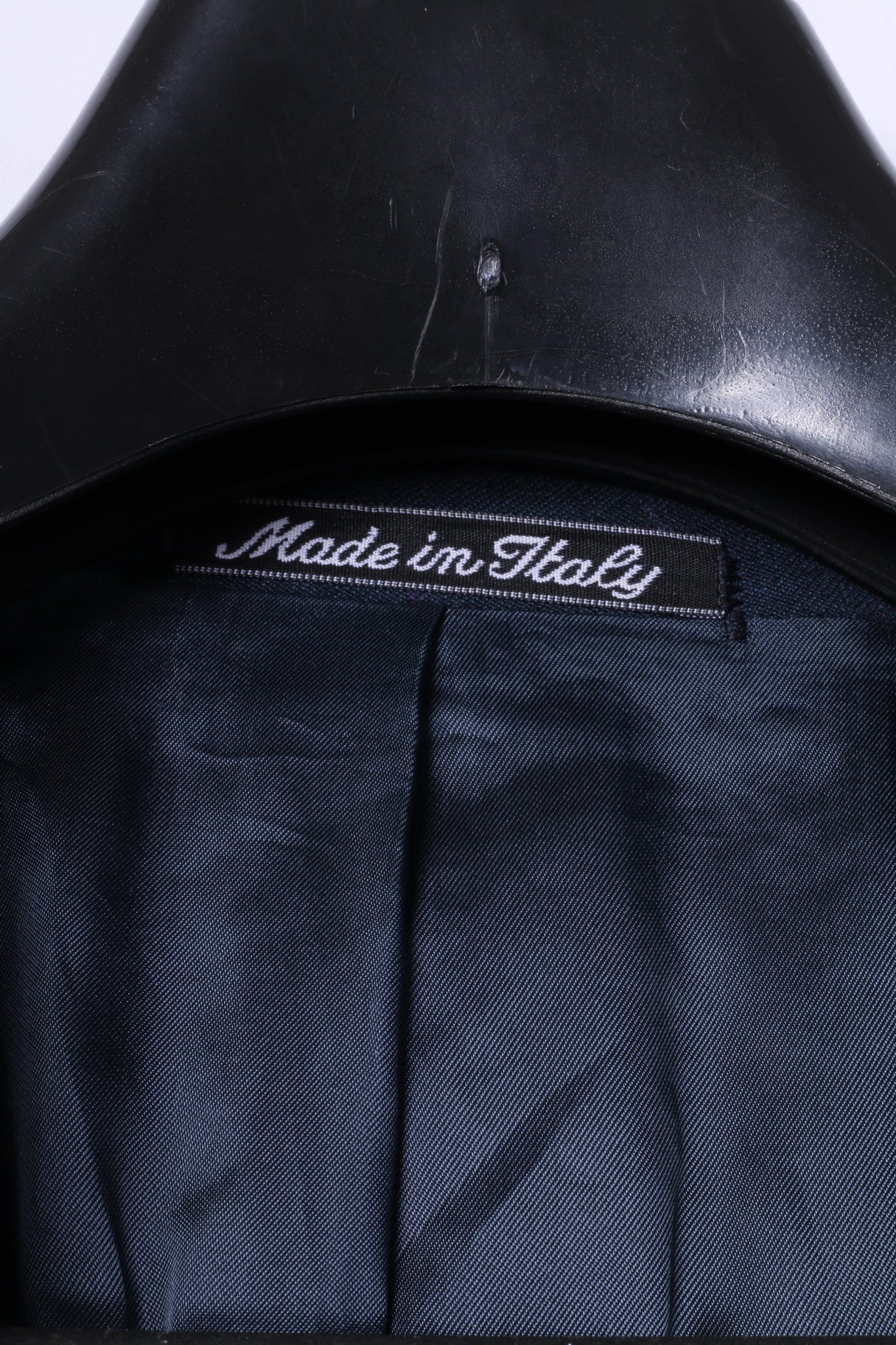 BM By Bozzalla & Lesna Men 48 38 Blazer Navy Wool Striped Abu Dabi Blue Marine Italy Jacket - Image 5