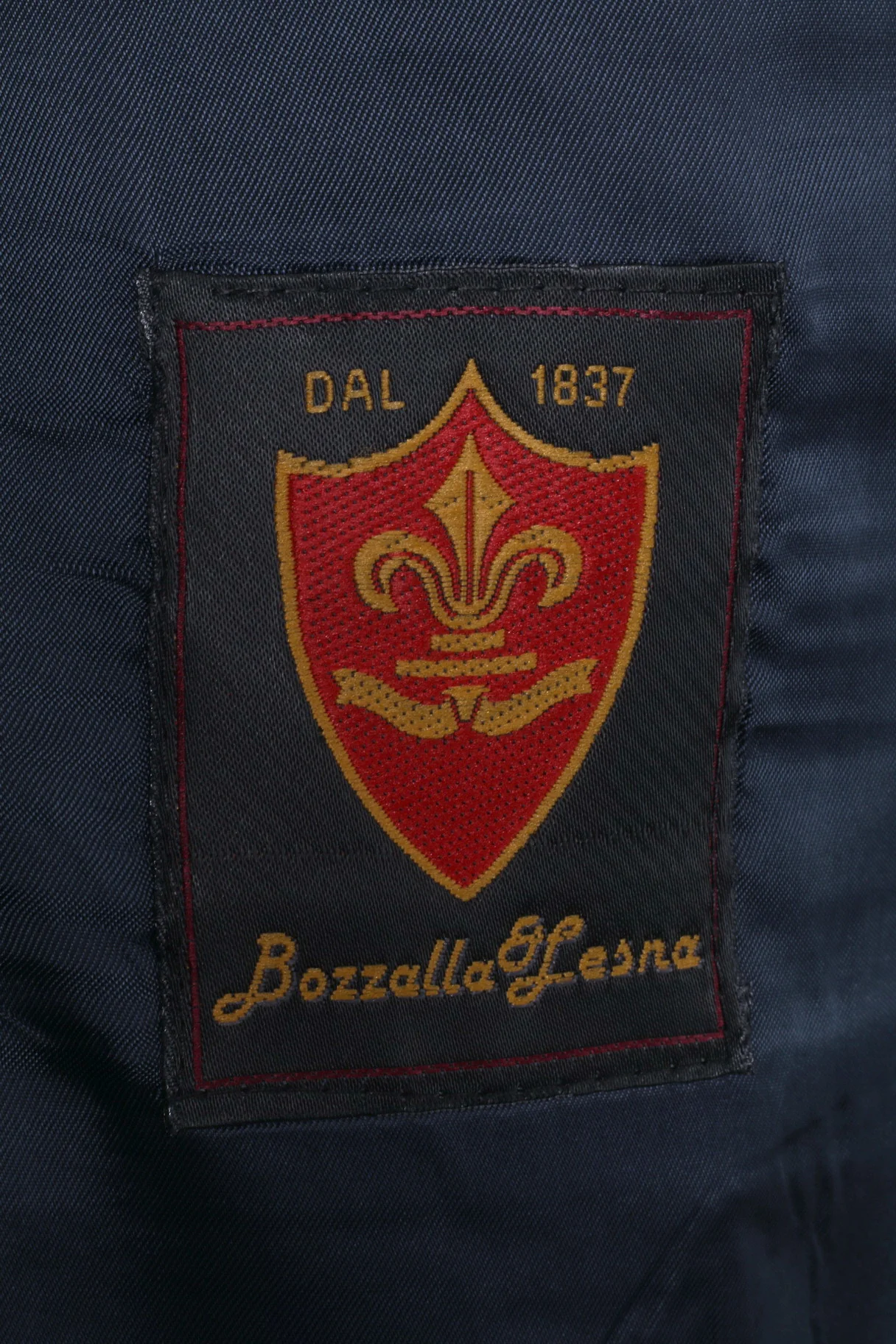 BM By Bozzalla & Lesna Men 48 38 Blazer Navy Wool Striped Abu Dabi Blue Marine Italy Jacket - Image 6