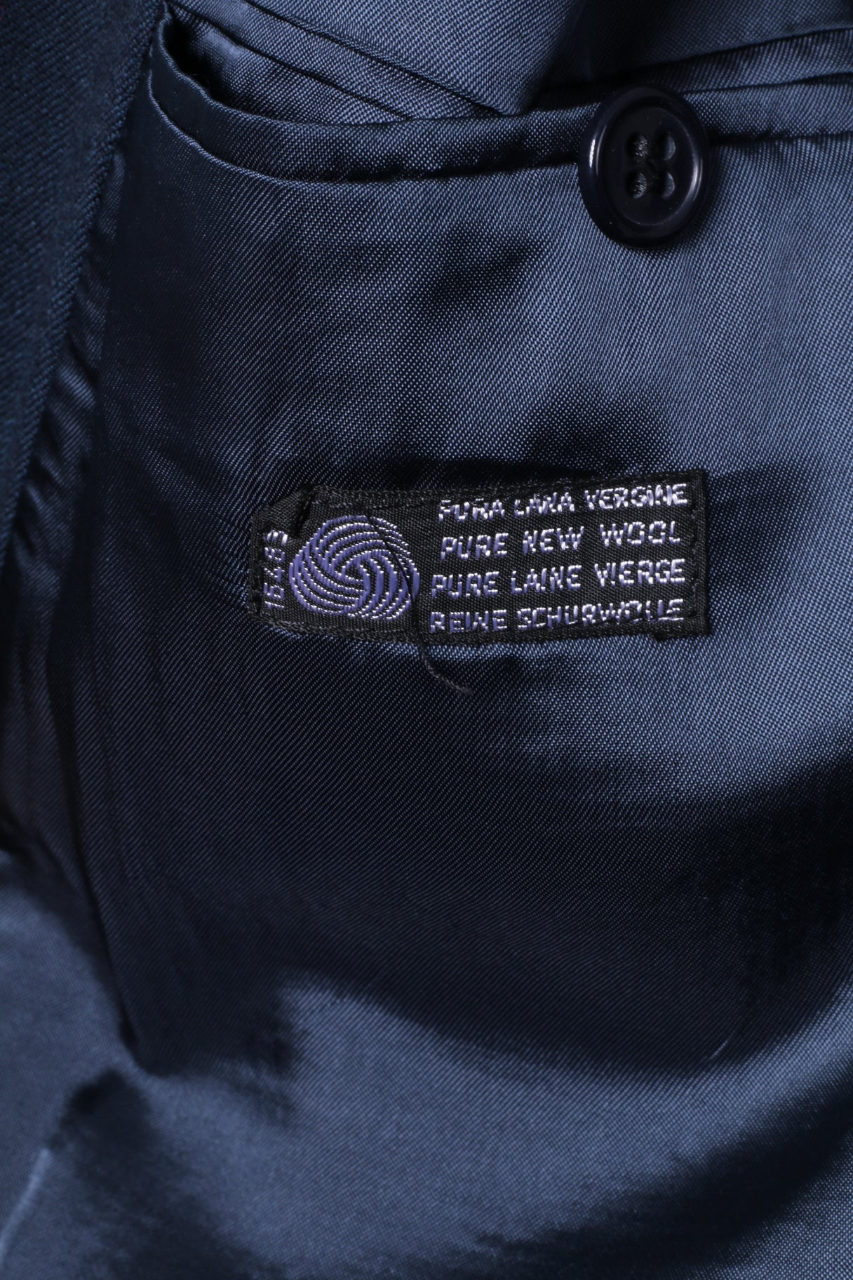 BM By Bozzalla & Lesna Men 48 38 Blazer Navy Wool Striped Abu Dabi Blue Marine Italy Jacket - Image 8