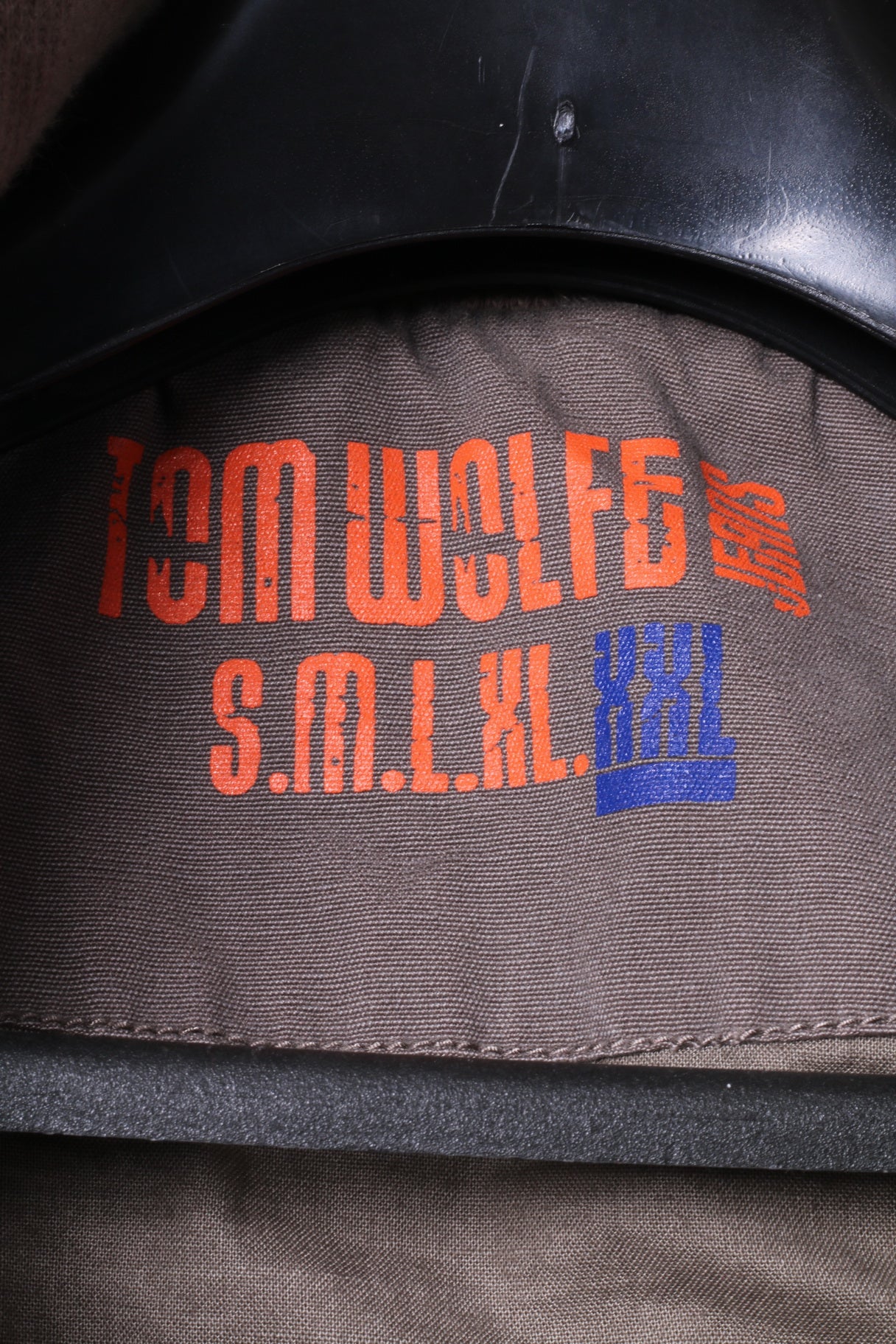 Tom Wolfe Mens XXL Jacket Khaki Cotton Full Zipper Multi Pockets Military Top - Image 7