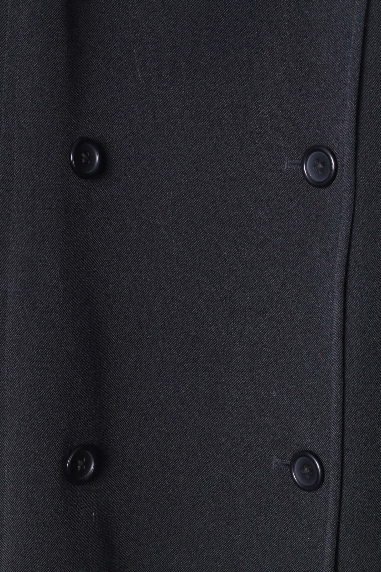 EPISODE Women 44 16 Blazer Black Wool Blend Double Breasted Jacket - Image 3