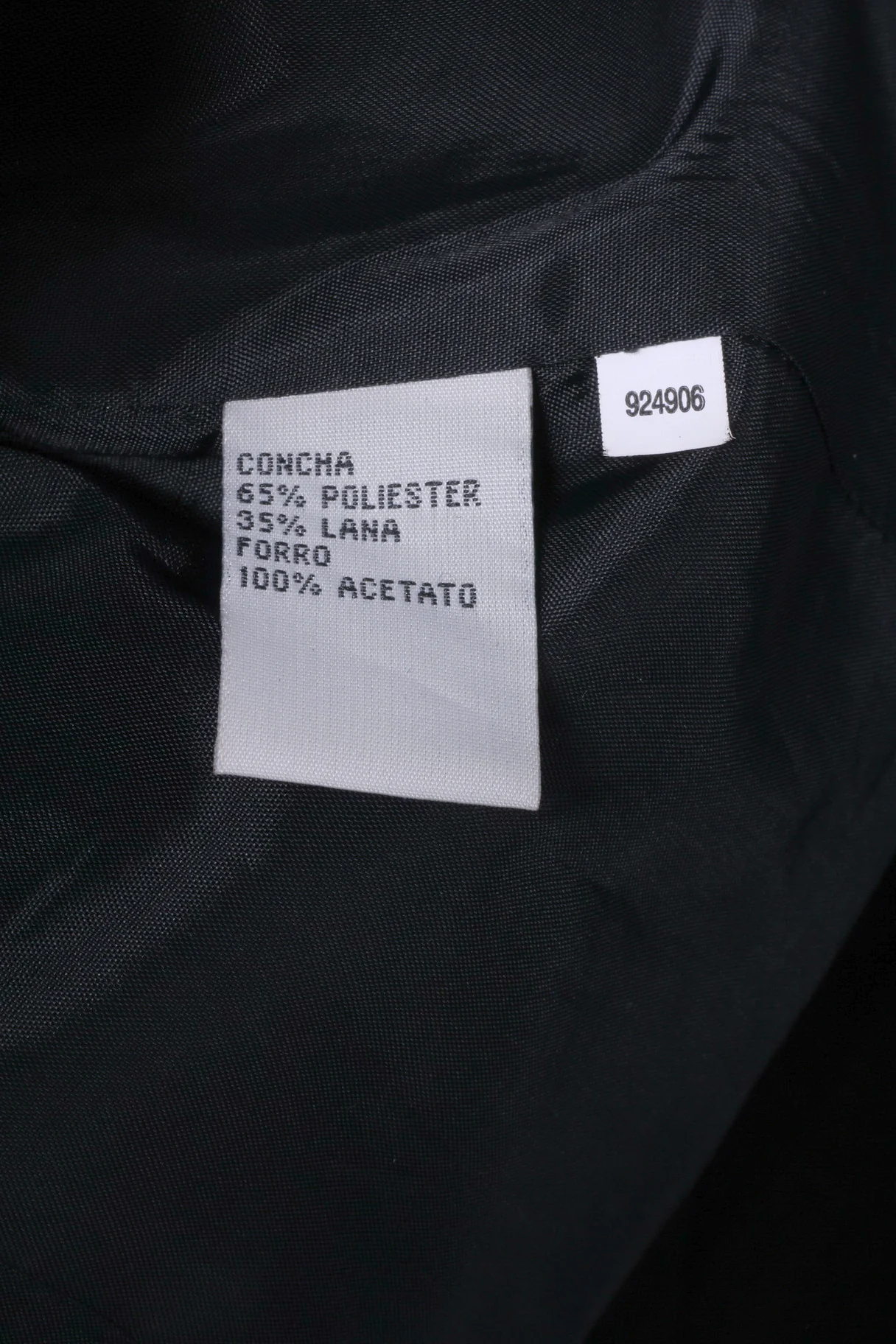 EPISODE Women 44 16 Blazer Black Wool Blend Double Breasted Jacket - Image 5