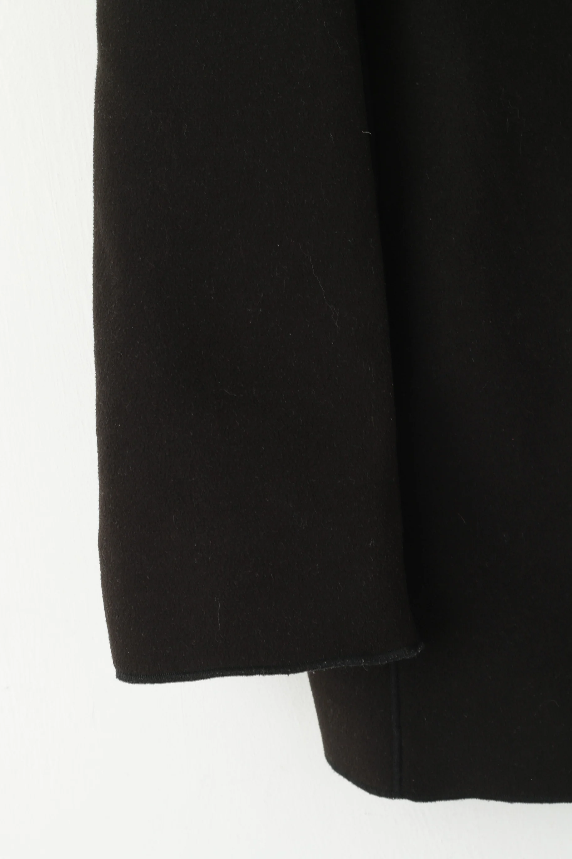 Marc Aurel Women 44 XL Fleece Top Black Snap Stand-up Collar Casual Light Jacket - Image 3
