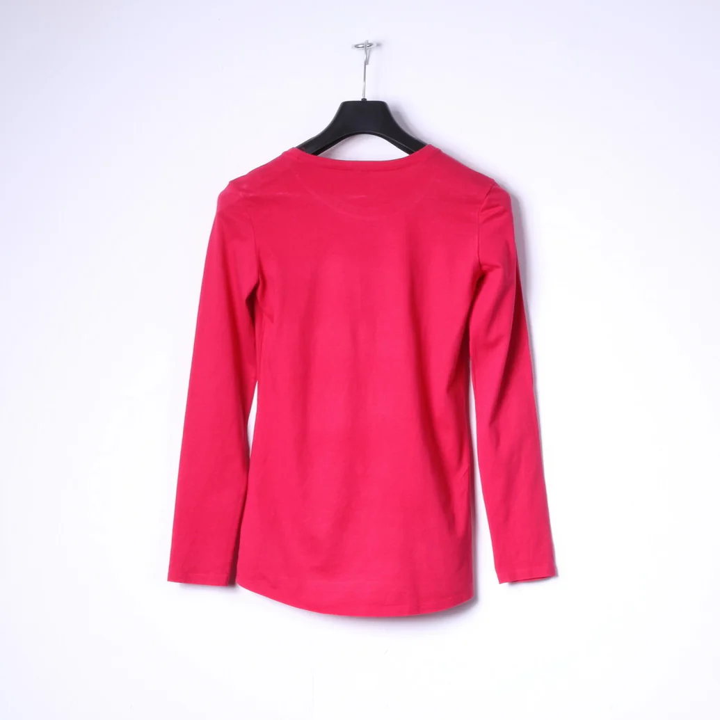 United Colours Of Benetton Girls XXL 14-16 Age Shirt Maroon Disney Donald Fashion Top - Image 6