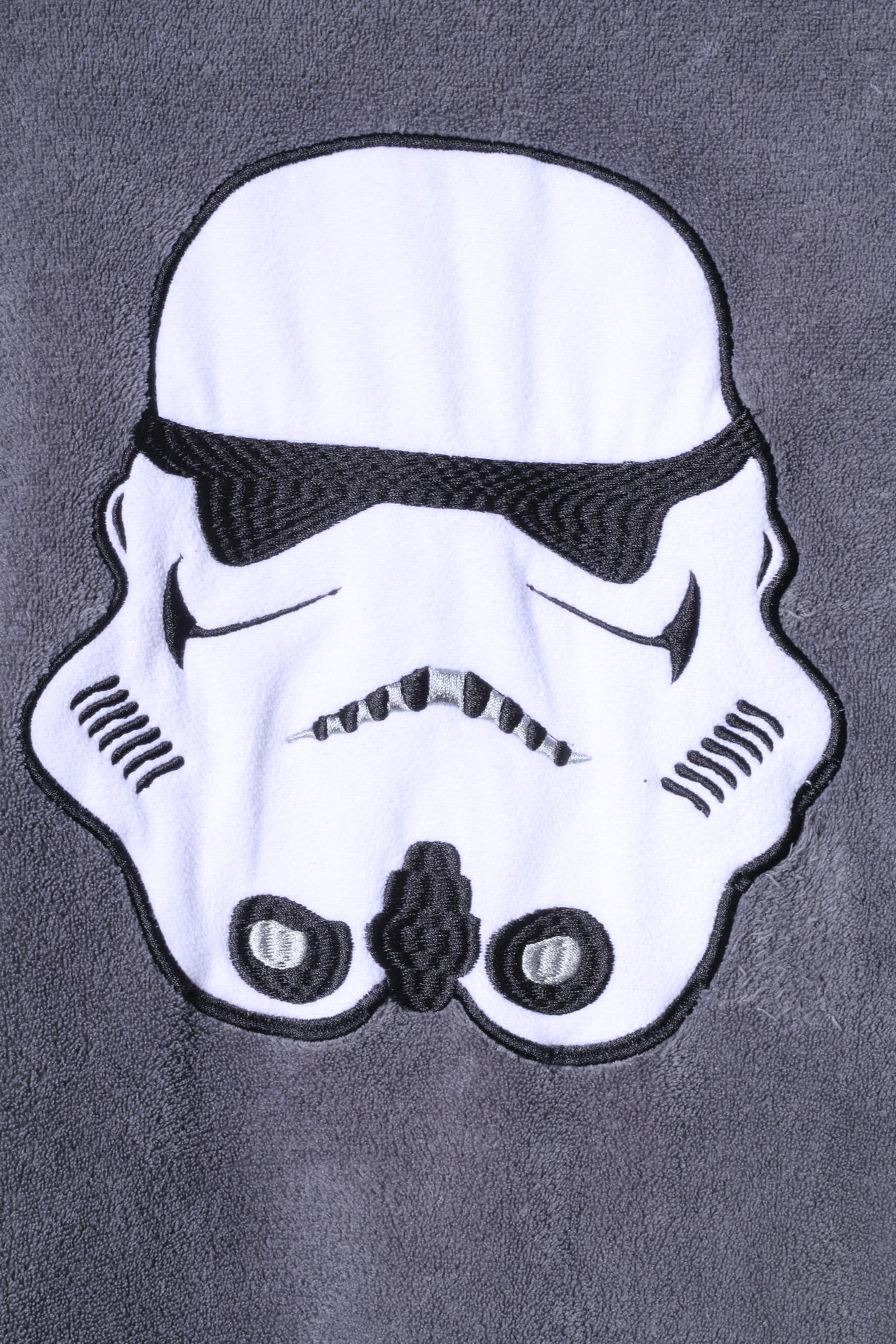 Cedar Wood State Mens S Night Top Grey Warm Fleece Star Wars Sleepwear - Image 3
