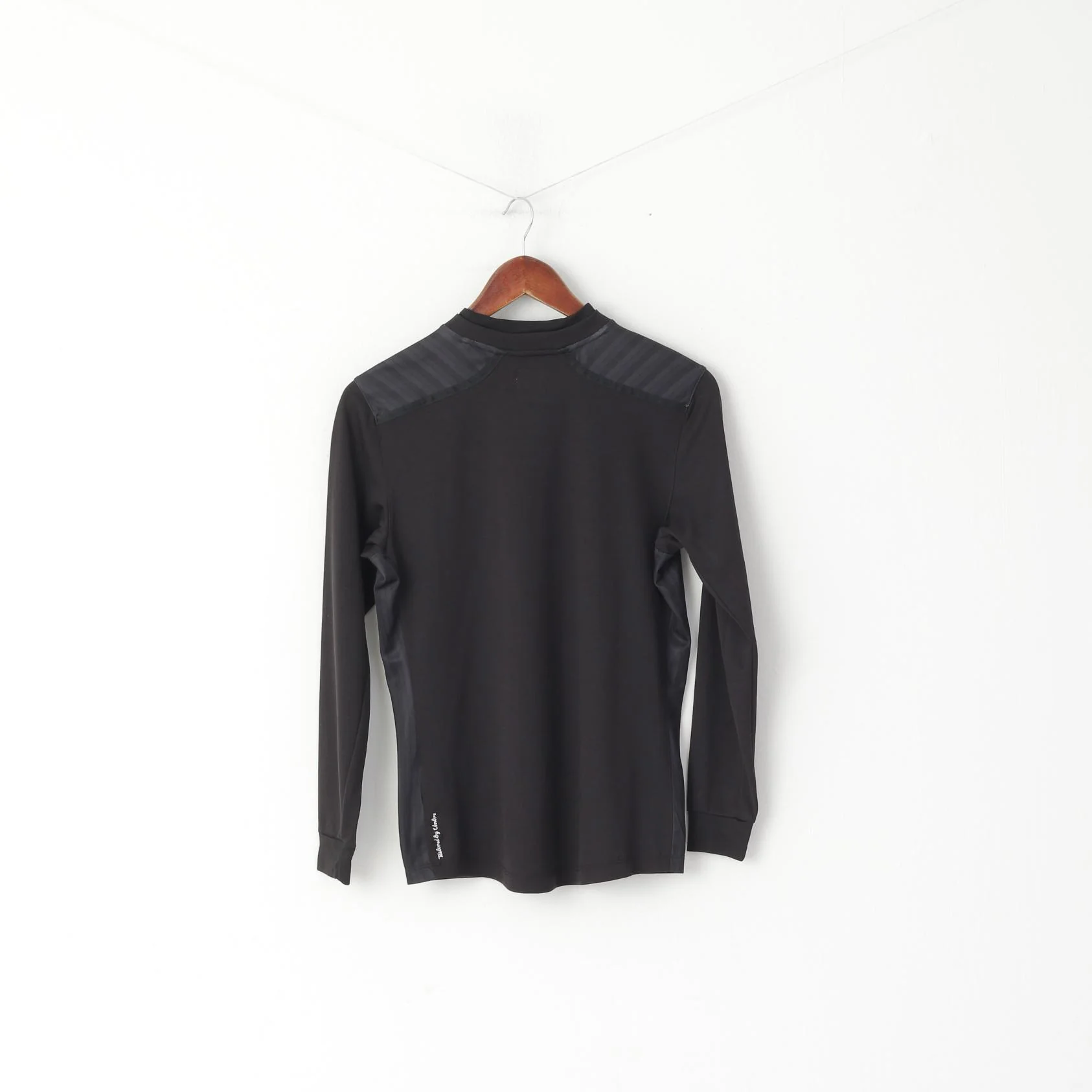 Tailored by Umbro Youth 158 XLB Shirt Black Long Sleeve Ireland Football Club Jersey - Image 5