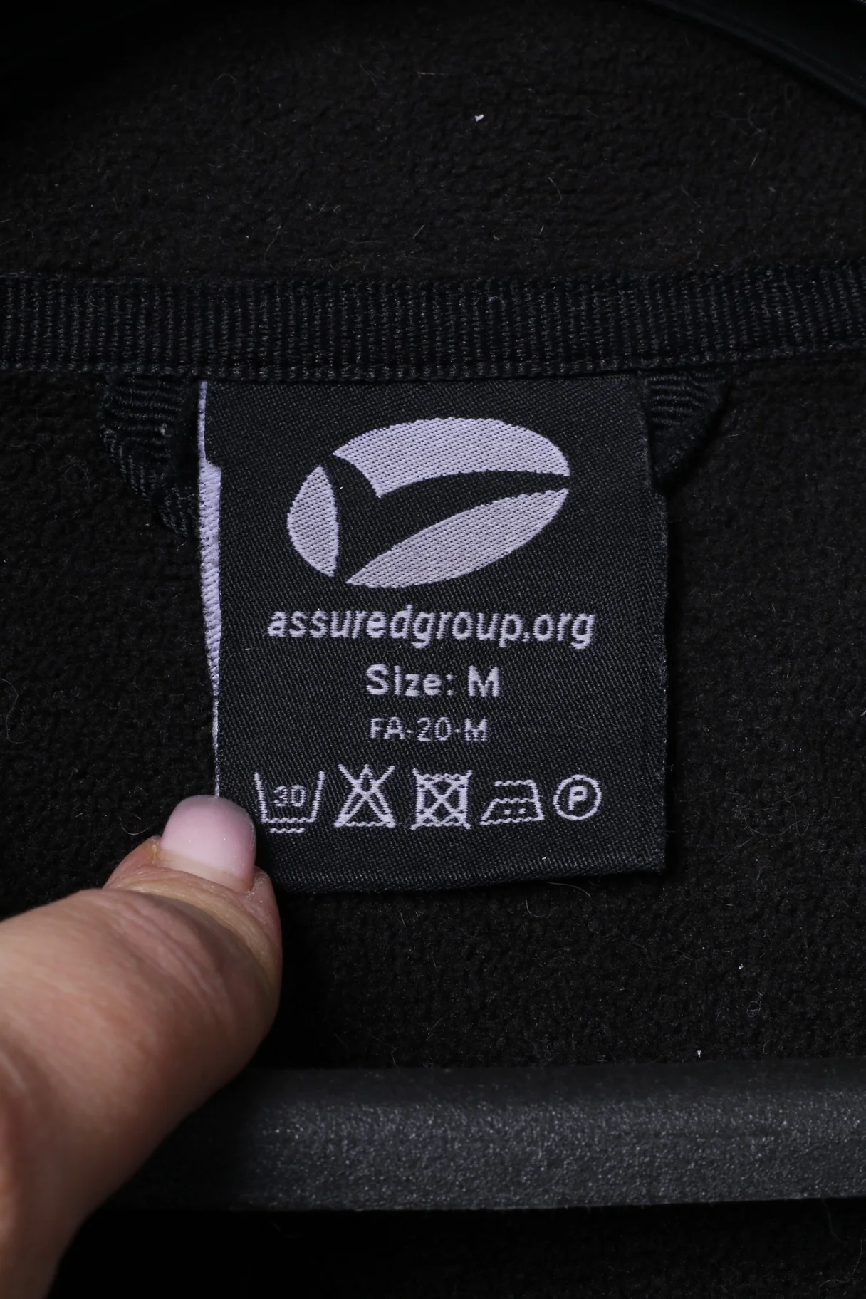 Assuredgroup Mens M Jacket Brown Softshell Full Zipper Outdoor Top - Image 5