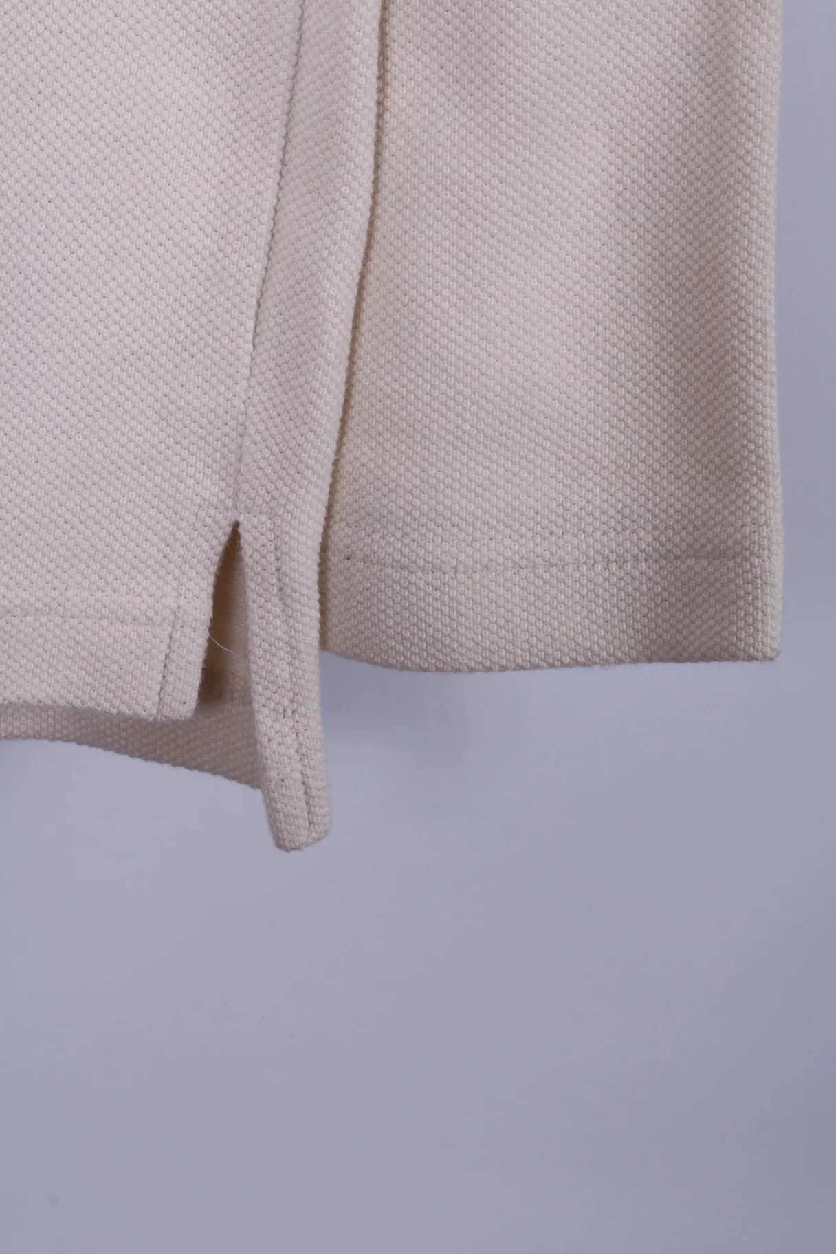 Rodeo C&A Mens XL Sweatshirt Cream 100% Cotton SXG Zip Neck Top - Image 4