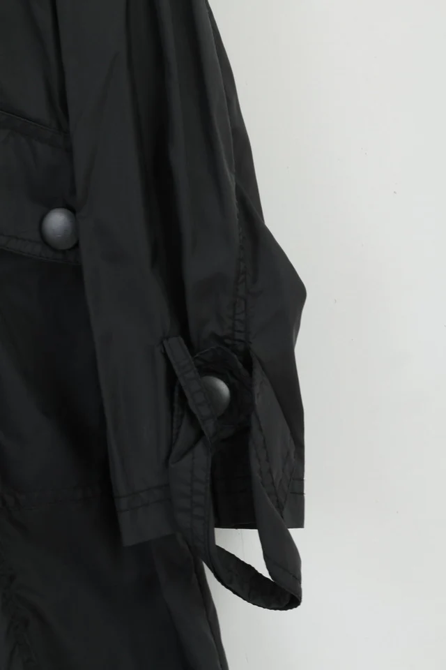 New Look Combinations Womens 38 10 S Coat Black Nylon Lightweight Top - Image 3