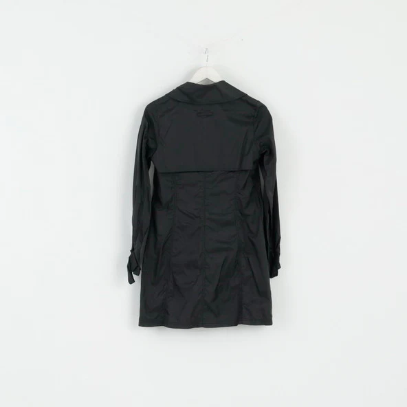 New Look Combinations Womens 38 10 S Coat Black Nylon Lightweight Top - Image 6