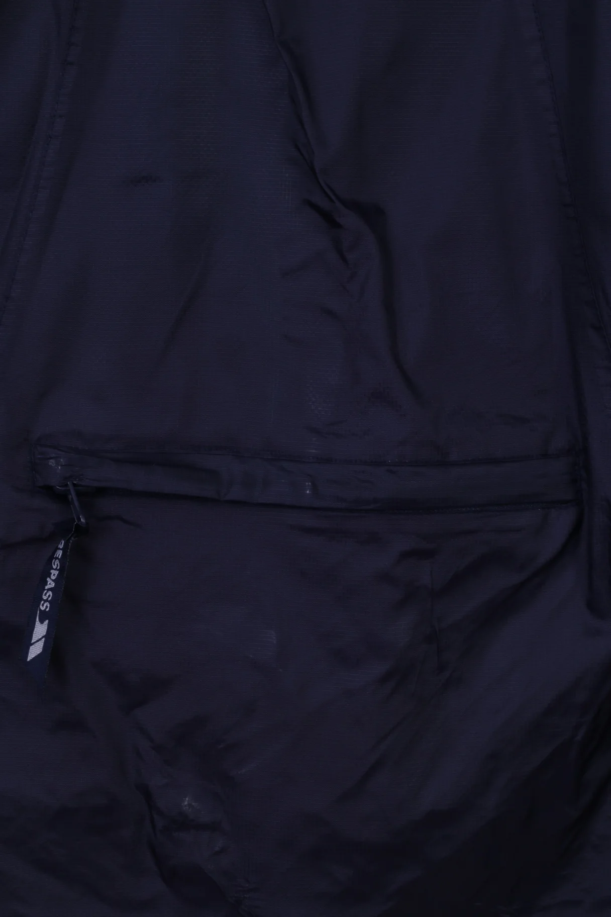 Trespass Womens L Jacket Navy Nylon Waterproof Adventure Outdoor Hooded Top - Image 5