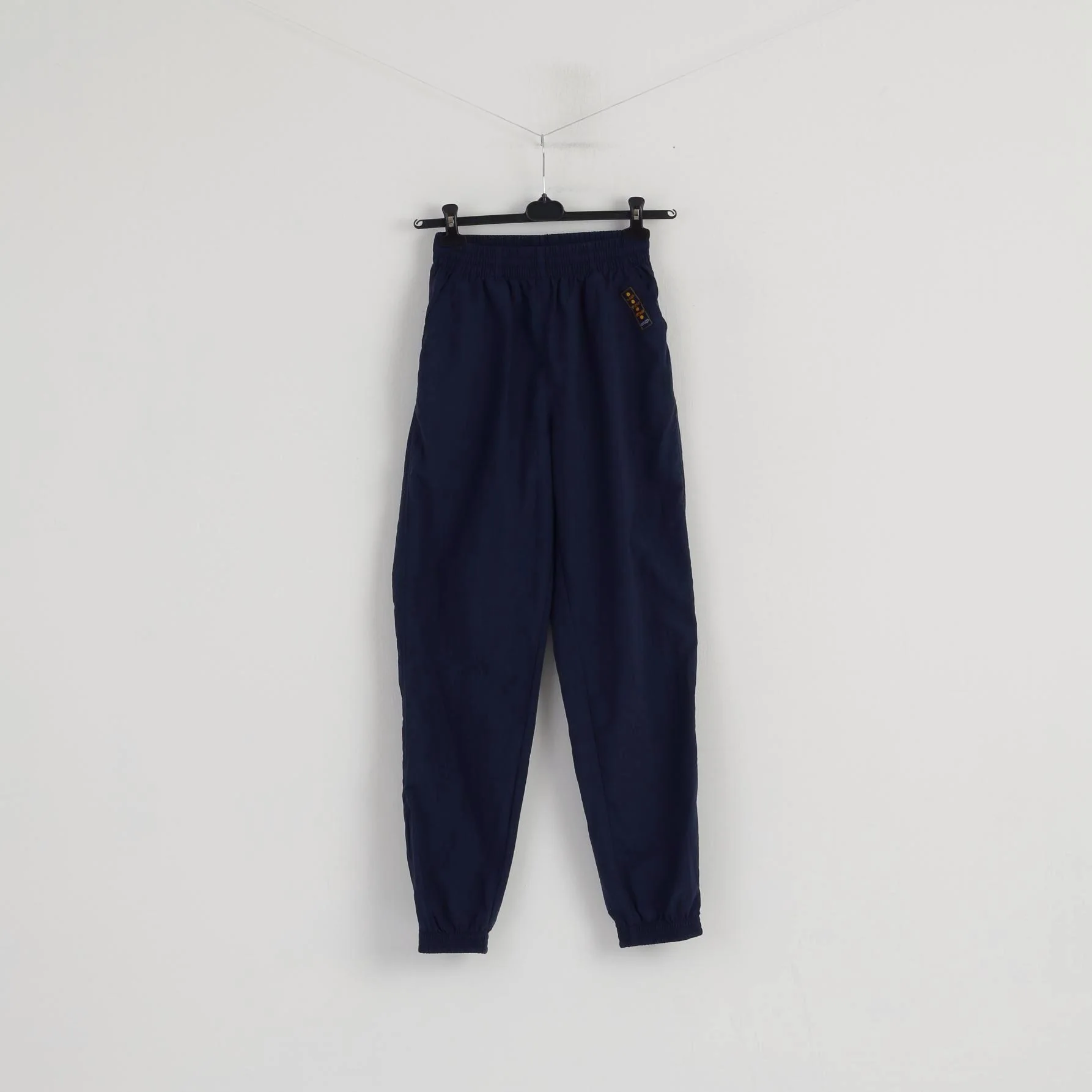 Crane Women S Sweatpants Navy Nylon Waterproof Sport Training Cup Trousers