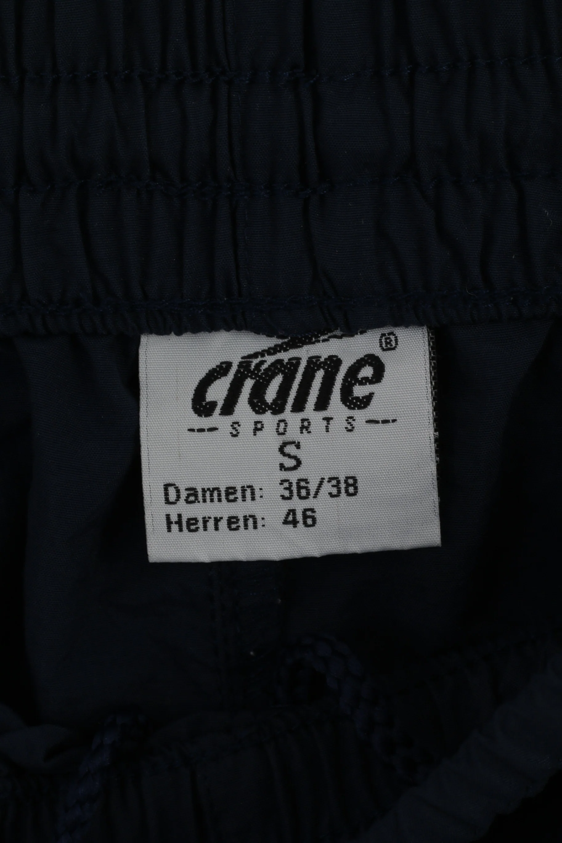 Crane Women S Sweatpants Navy Nylon Waterproof Sport Training Cup Trousers - Image 4
