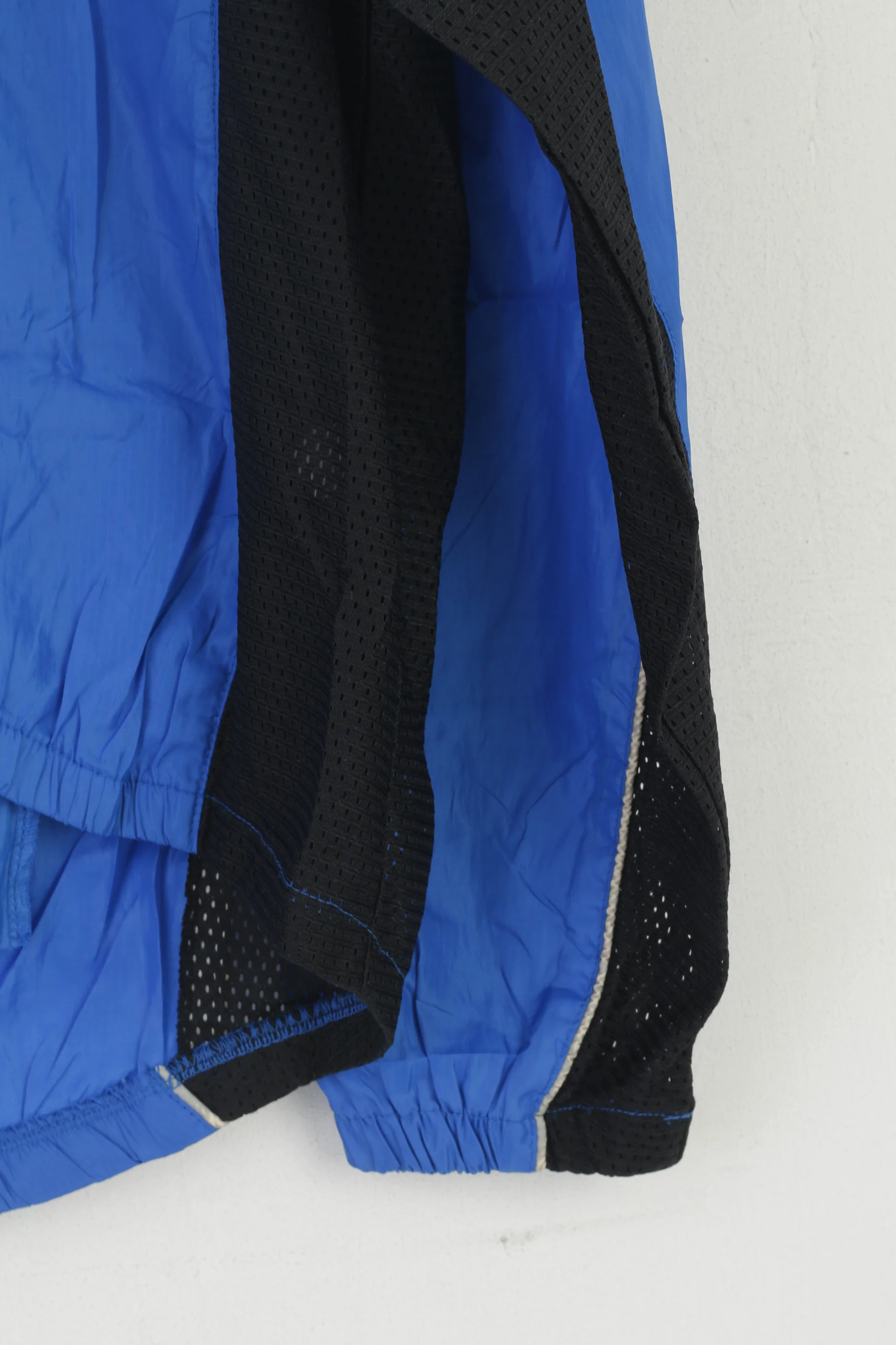 Ventour Men M Cycling Jacket Blue Bike Full Zipper Lightweight Windbreaker Top - Image 3