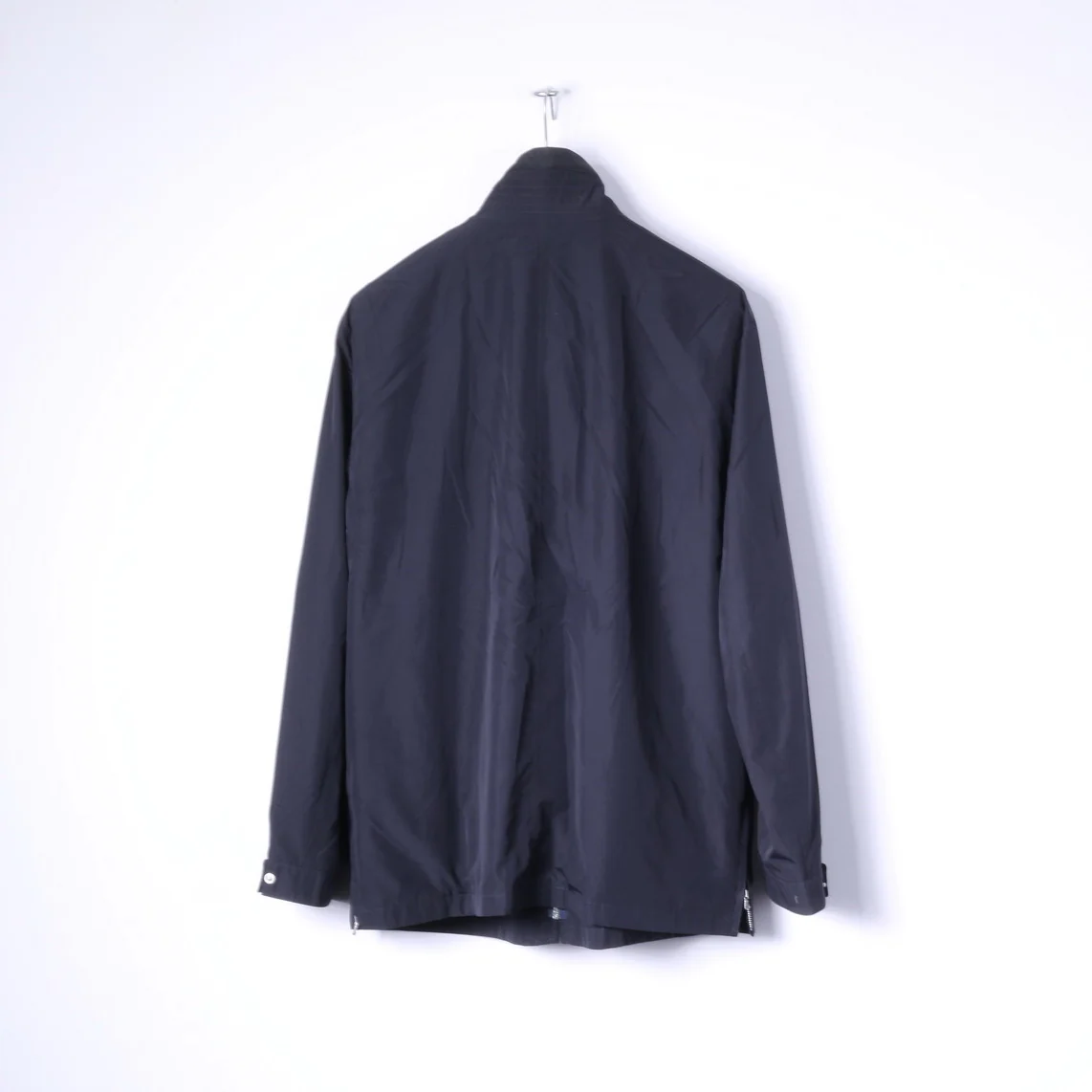 Country Frey by Lodenfrey Men 54 L Jacket Navy Livio Style Zip Up Lightweight Top - Image 9