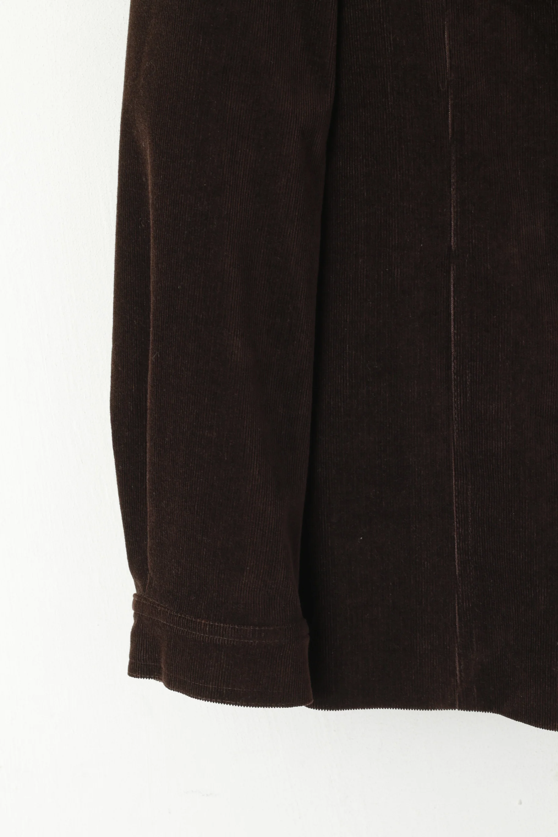 Marcona Women 18 44 XL Blazer Brown Cotton Corduroy Classic Jacket - Image 3