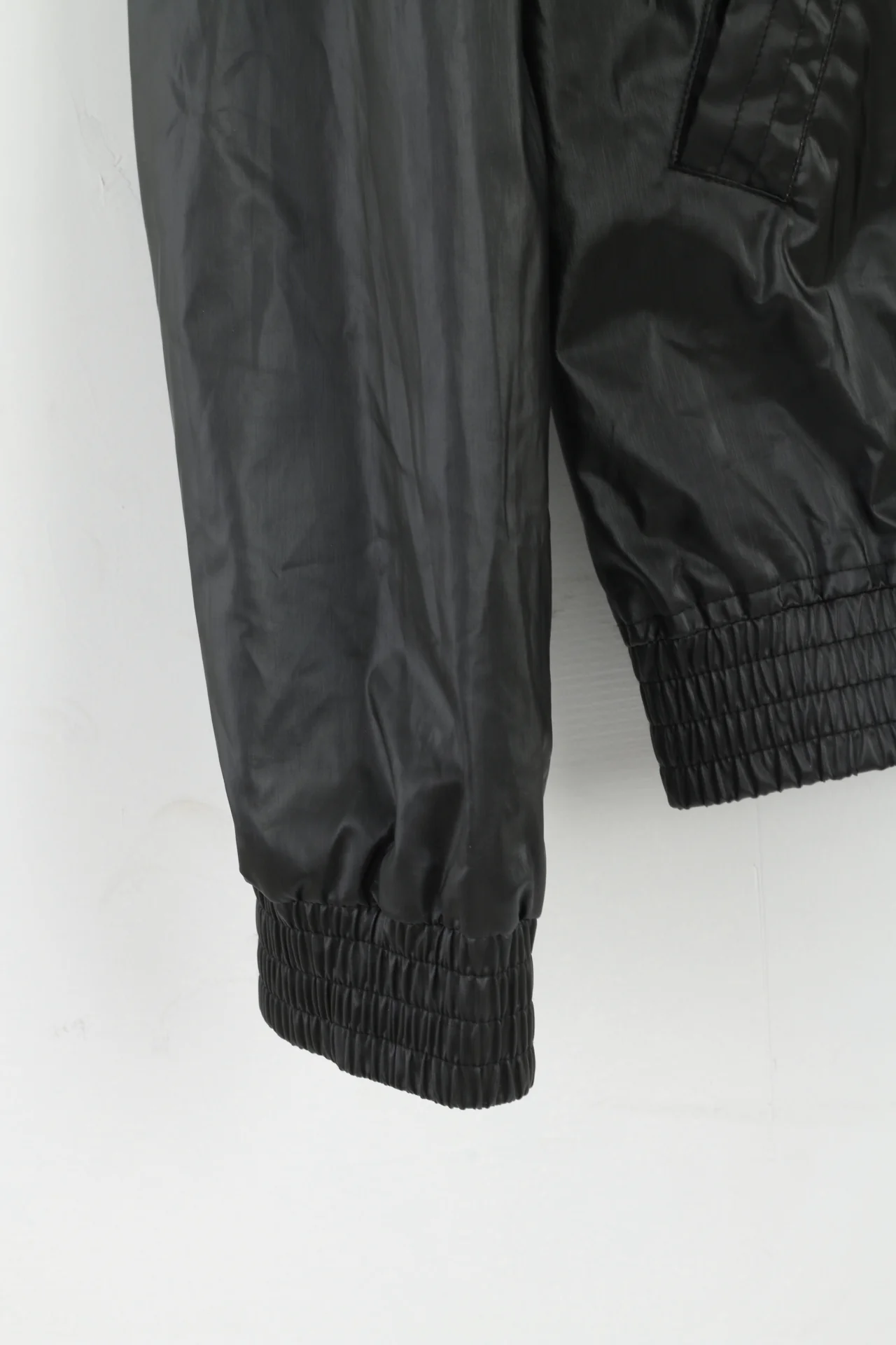 Luke 1977 Men L (M) Jacket Black Nylon Waterproof Classic Lightweight Top - Image 3