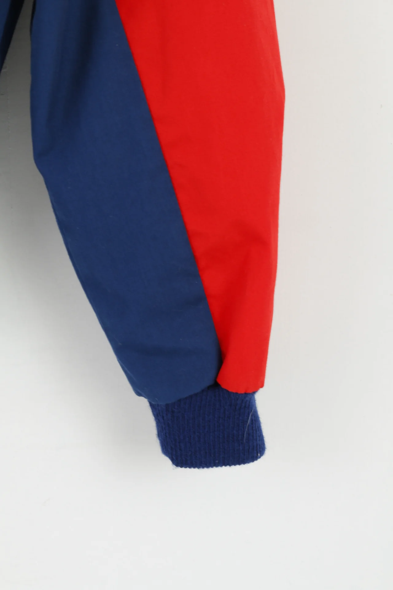 Norheim Men S/M Jacket Red Navy Vintage Zip Up Lightweight Oldschool '90 Top - Image 3