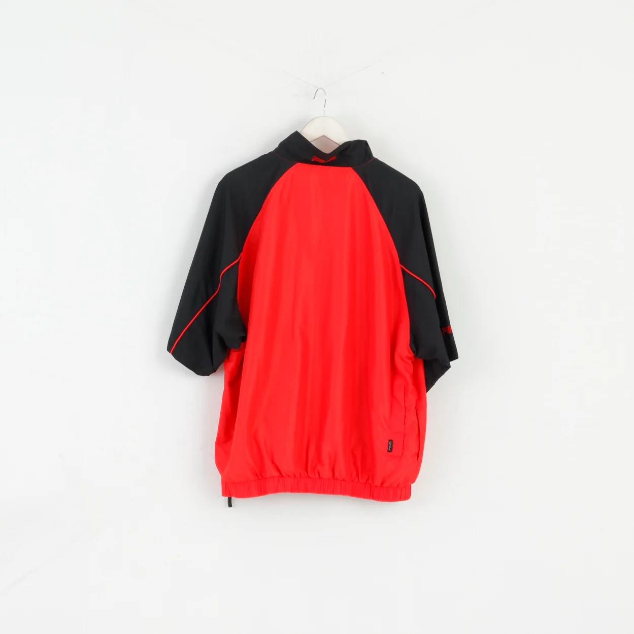 PING Collection Men L Golf Jacket Short Sleeve Red Full Zipper Bomber Top Activewear - Image 7