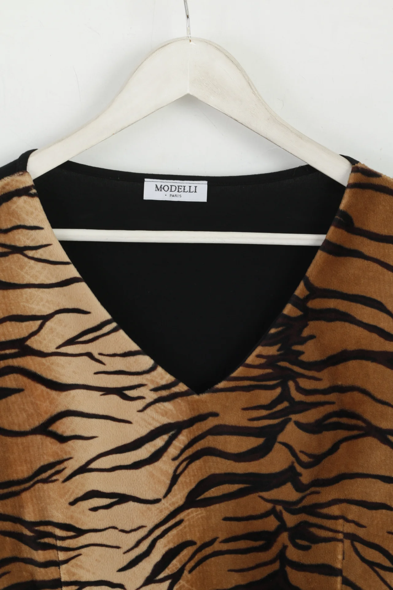 Modelli Paris Women S Shirt Brown Long Sleeve Gijebard Cheetah Top - Image 2