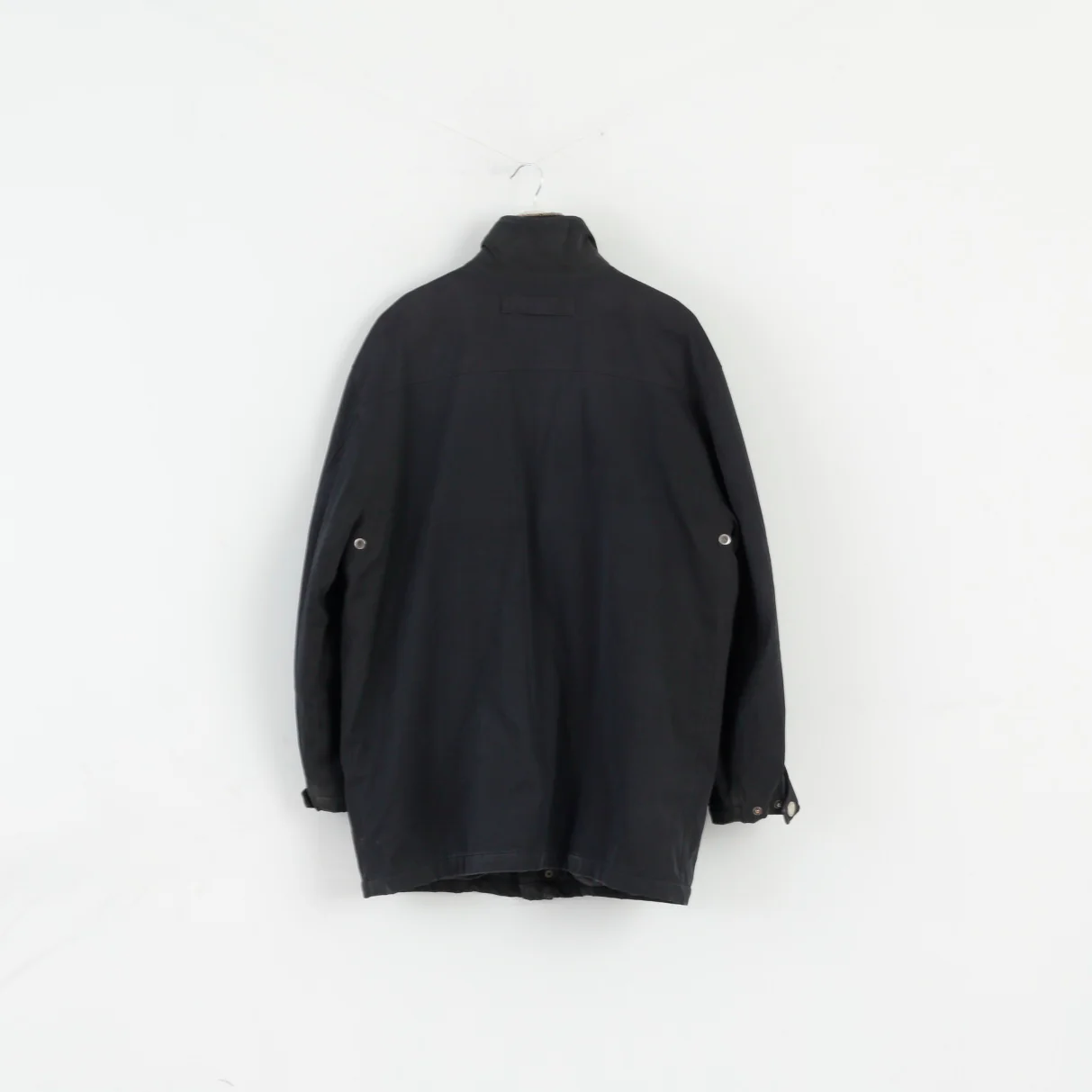 Chevy Men 50 L Jacket Black Harrington Padded Removable Lining Zippered Casual Top - Image 8