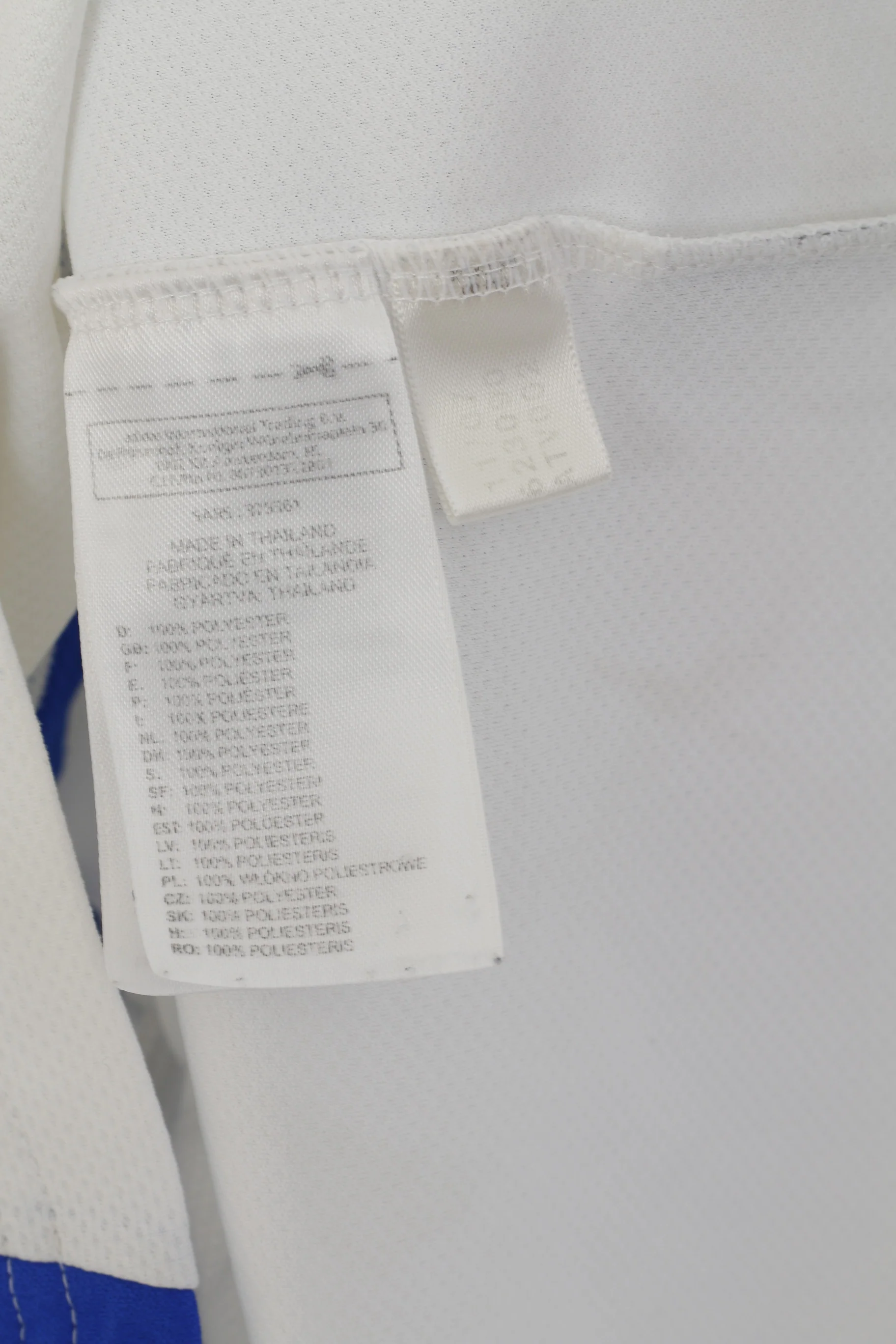 Adidas IFK Hallsberg Men L Shirt White Vintage Football Sportswear Jersey Top - Image 4