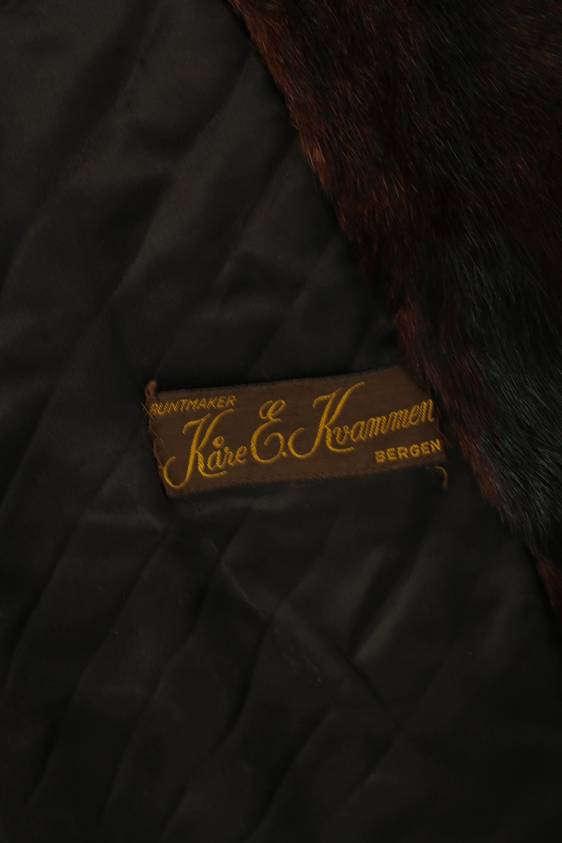 Kaire Kvammen Bergen Women S Jacket Authentic Fur Brown Ginger                                                                                                                        Boho Buttoned Top - Image 6