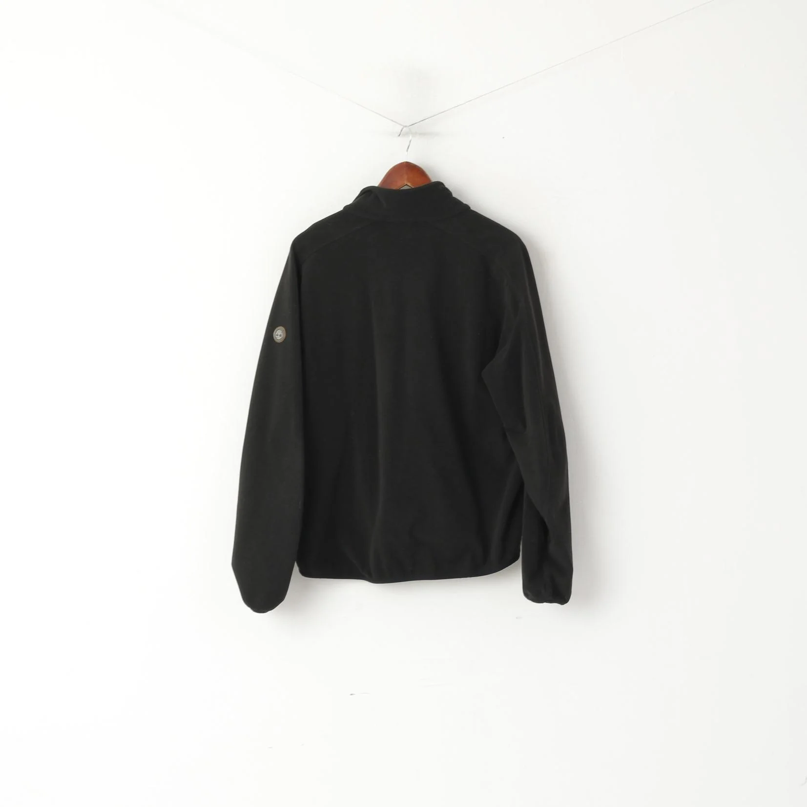 Timberland Women L Jacket Black Windstopper Outdoor Full Zipper Top - Image 8