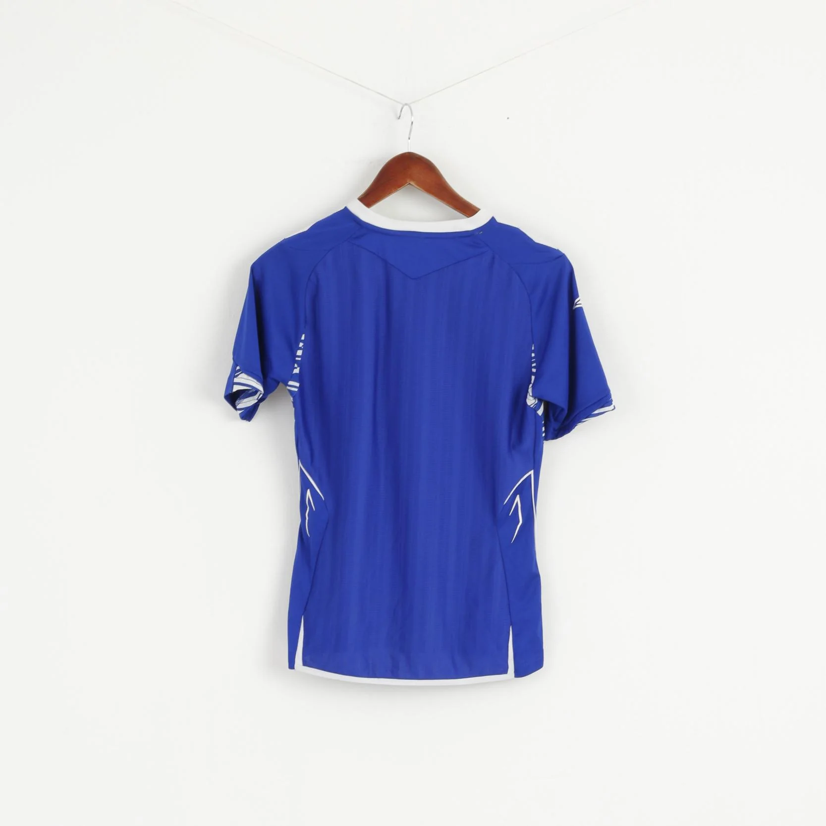 Umbro Everton  Womens 10 36 S Shirt Blue Football Club Jersey Top - Image 5