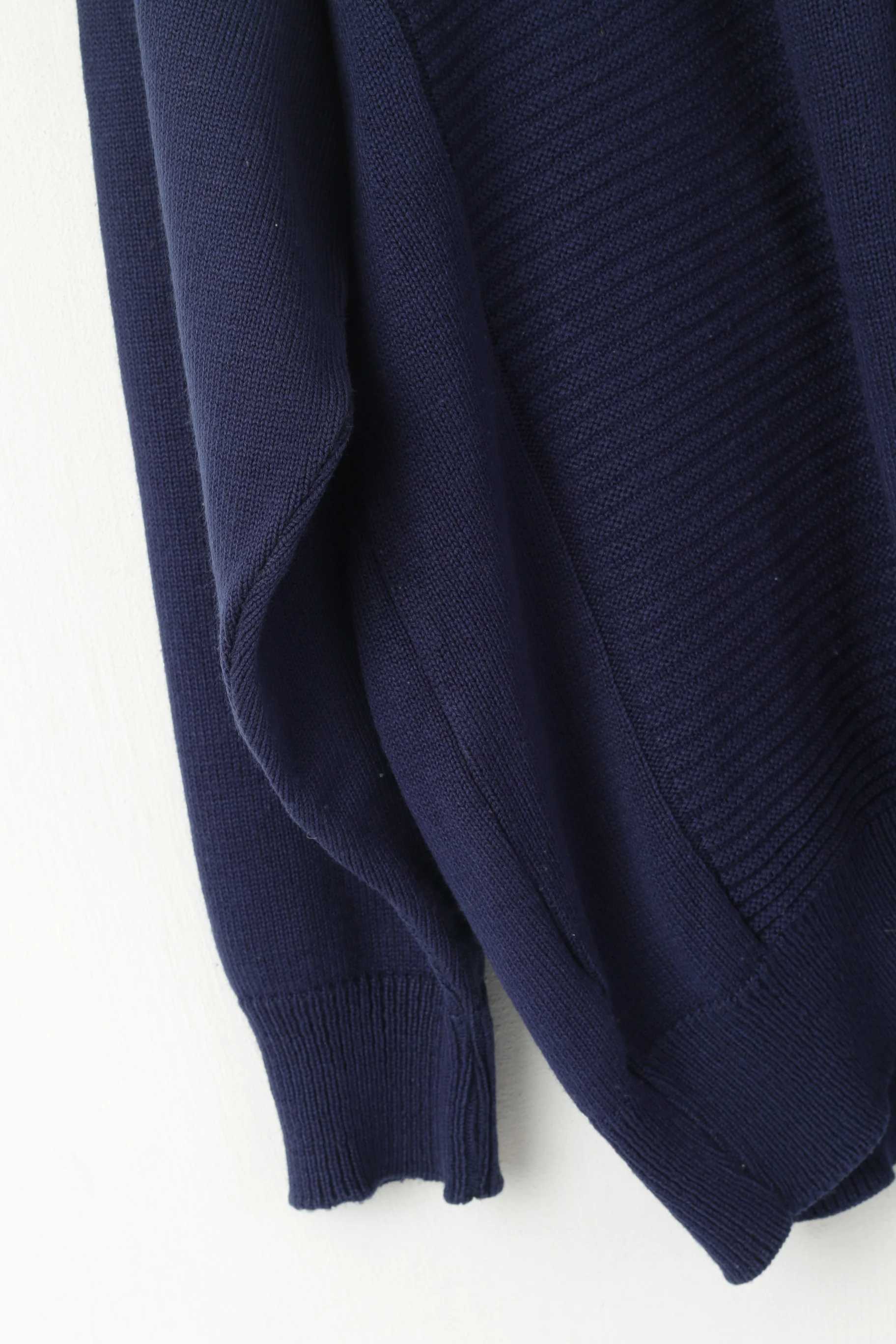 Lacoste Men XXL Jumper Navy Vintage 100% Cotton Crew Neck Classic Sweater - Image 3
